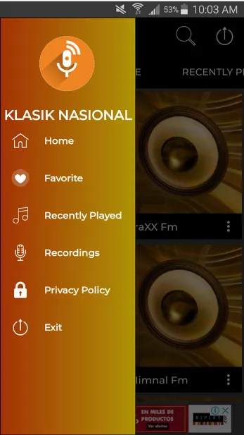 Radio Klasik Nasional Malaysia | Indus Appstore | Screenshot