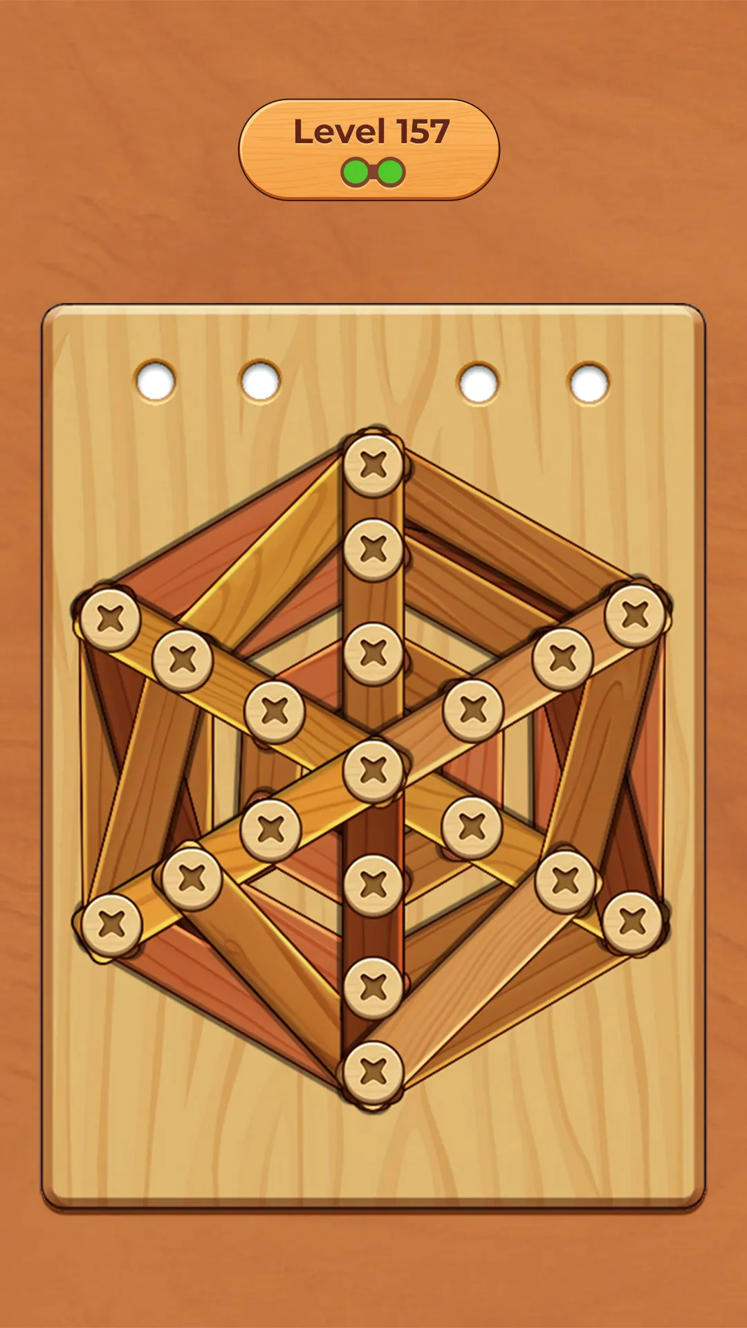 Wood Screw Puzzle | Indus Appstore | Screenshot