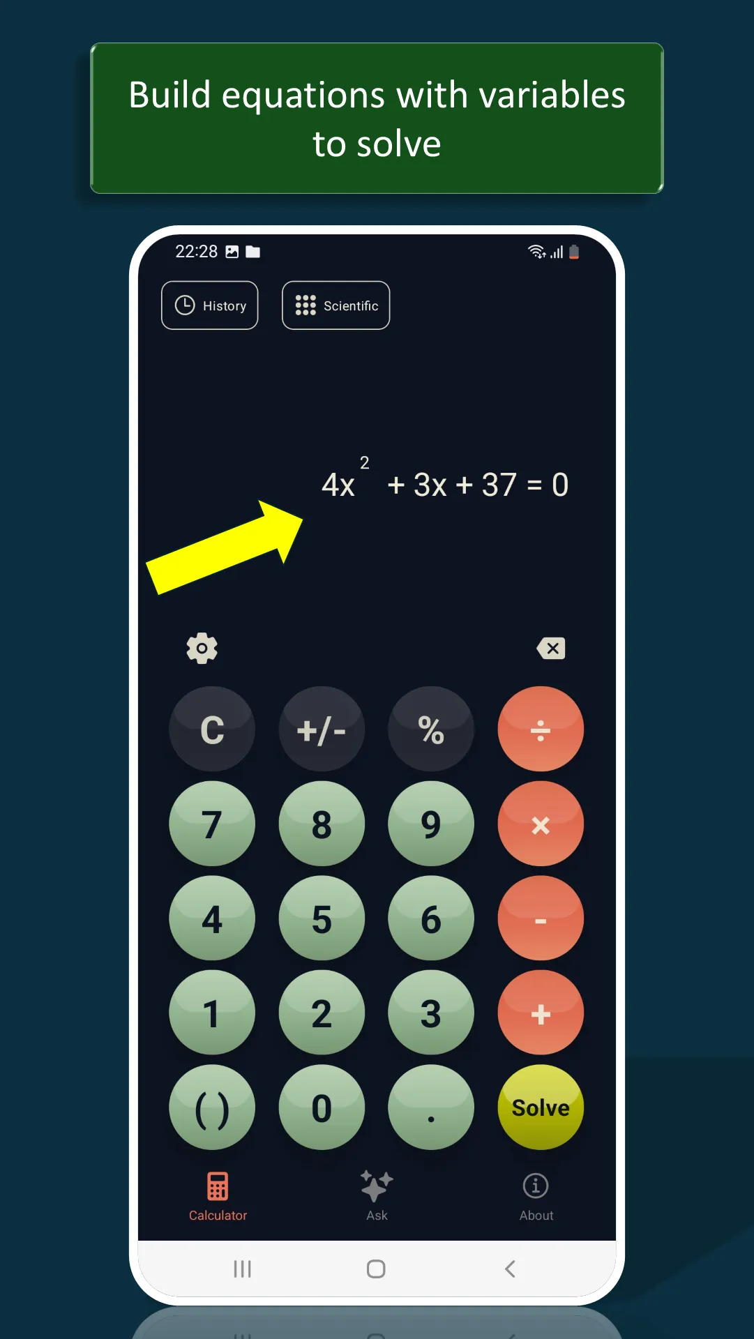 AI Calculator - Photo Solver | Indus Appstore | Screenshot