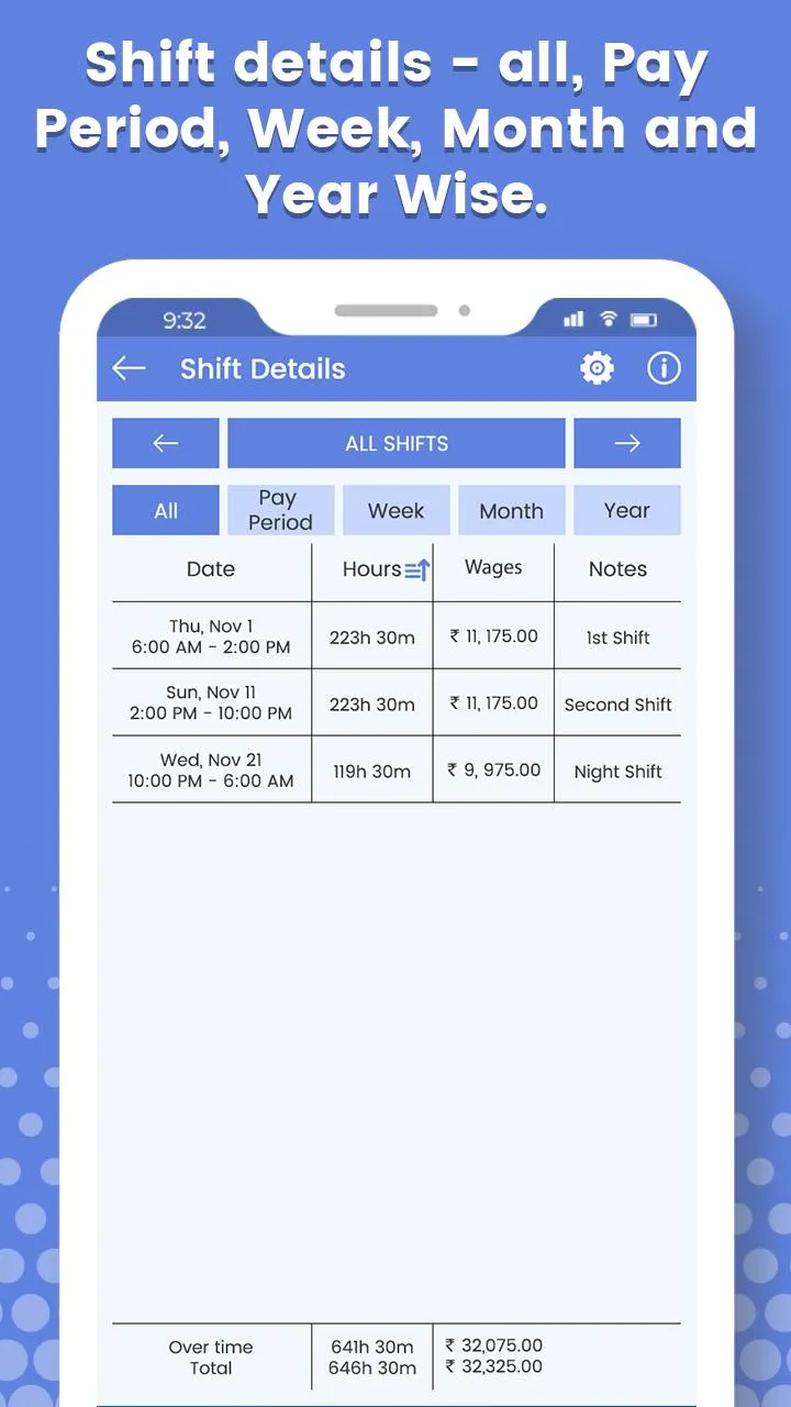 Work Log - Work Hours Tracking | Indus Appstore | Screenshot