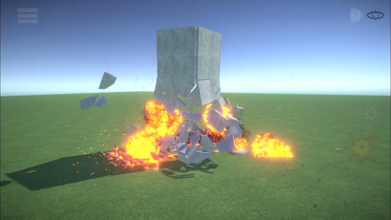 Sandbox destruction simulation | Indus Appstore | Screenshot