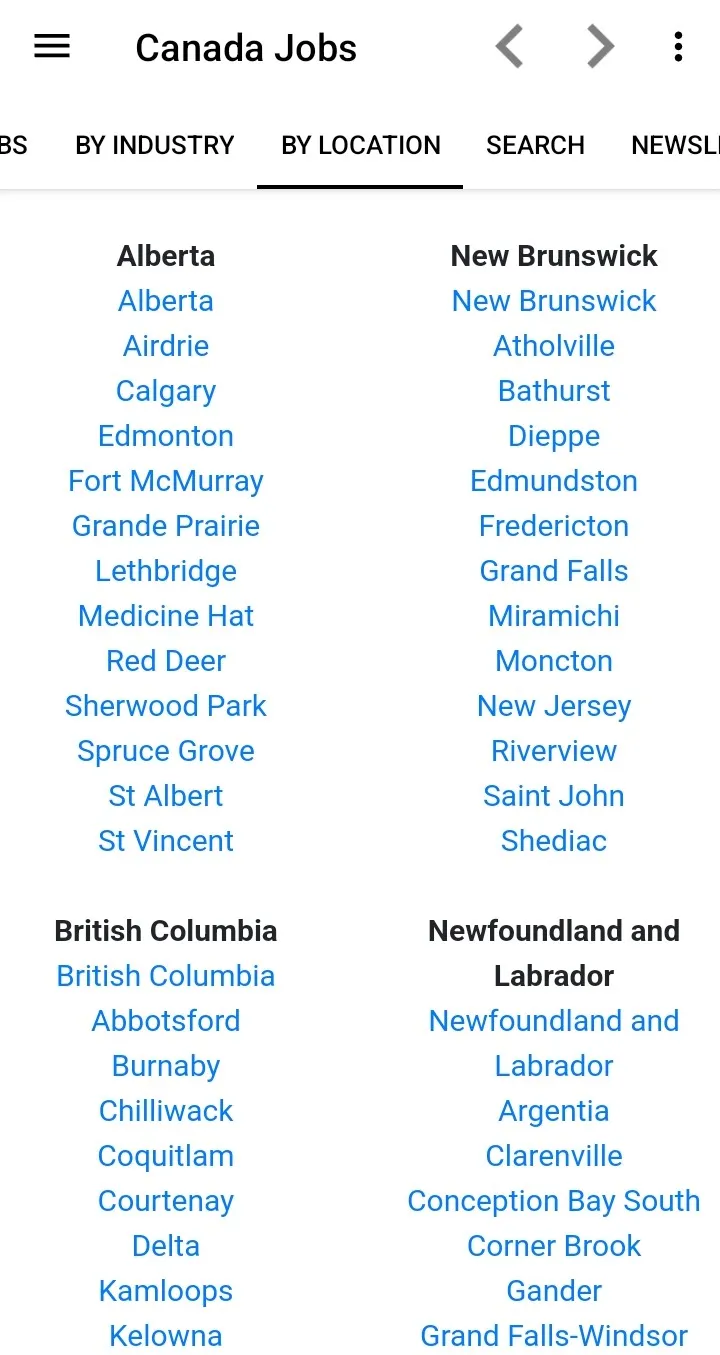 Canada Jobs | Indus Appstore | Screenshot