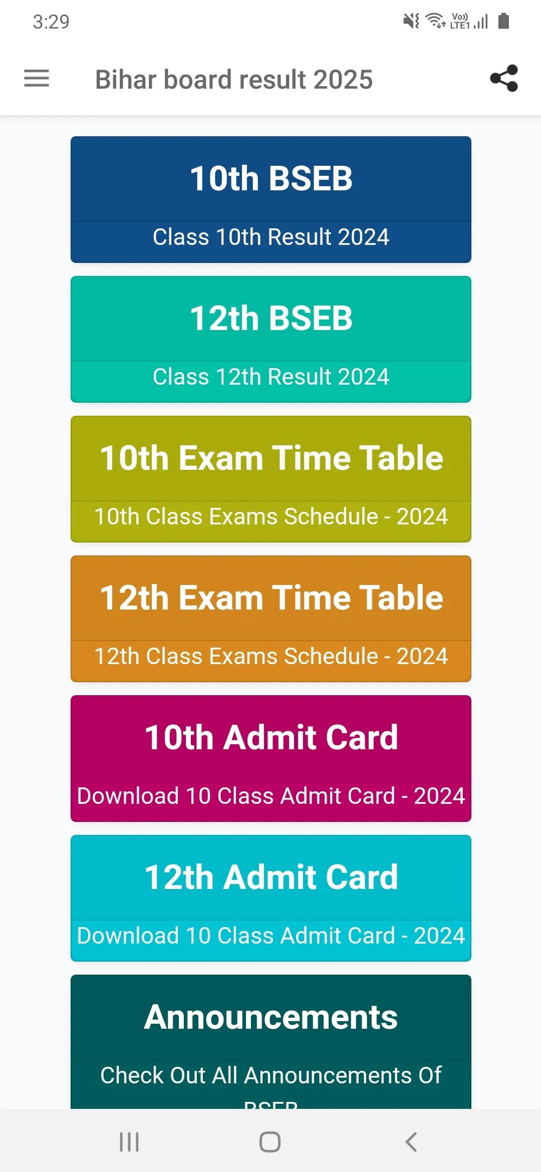 10th 12th bseb result 2025 | Indus Appstore | Screenshot