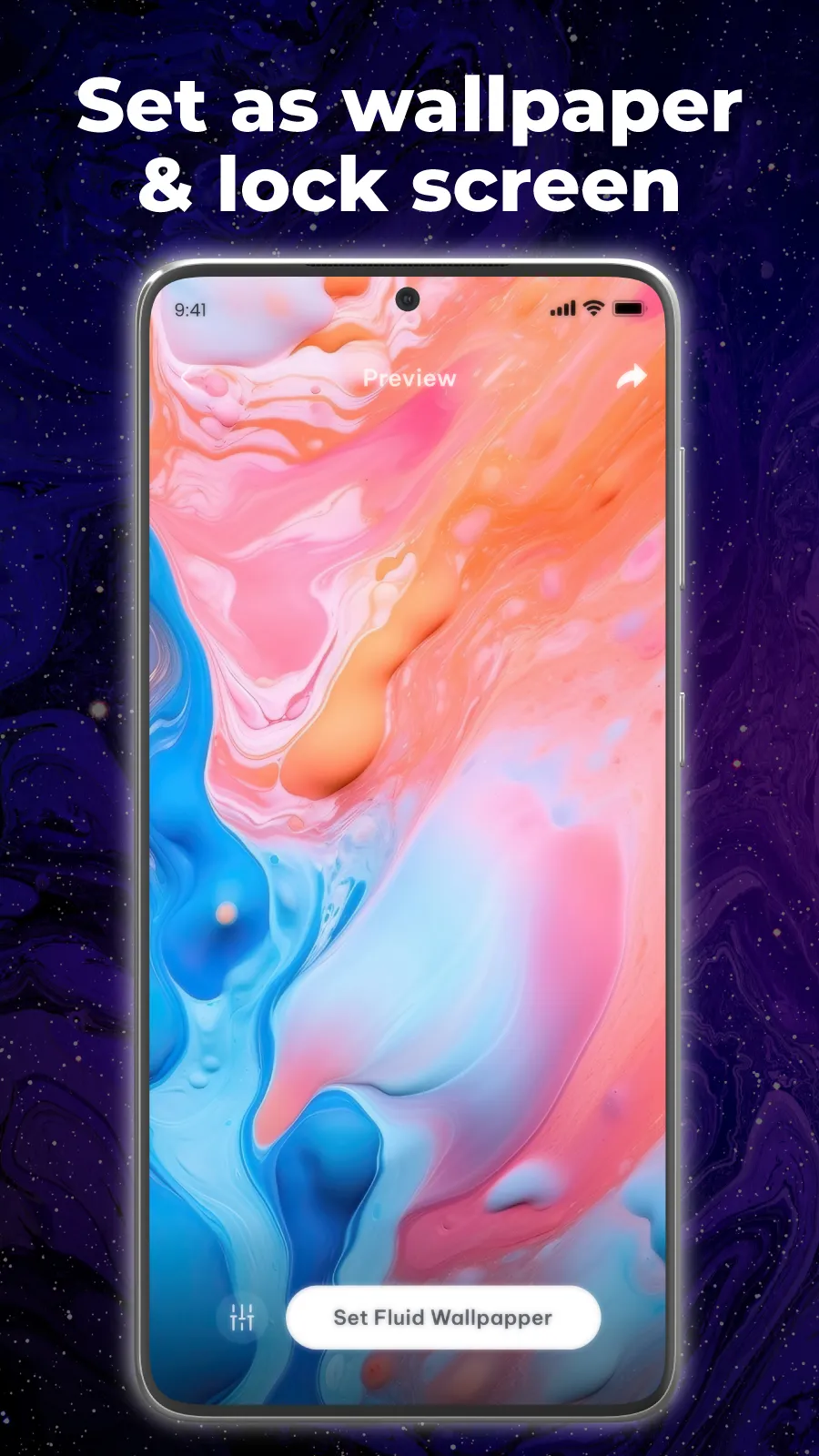 4D Wallpaper: Fluid Simulation | Indus Appstore | Screenshot