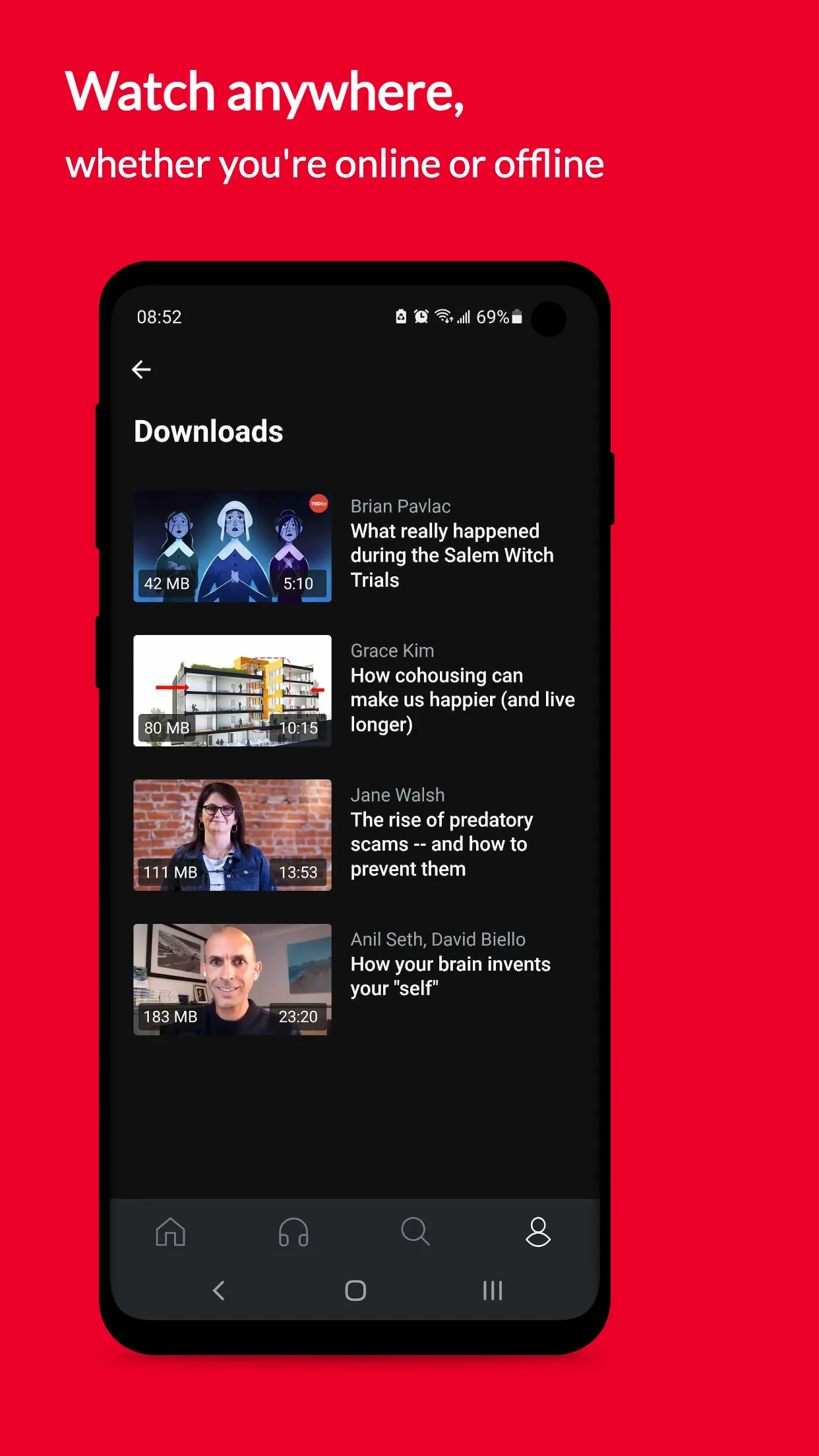 TED | Indus Appstore | Screenshot