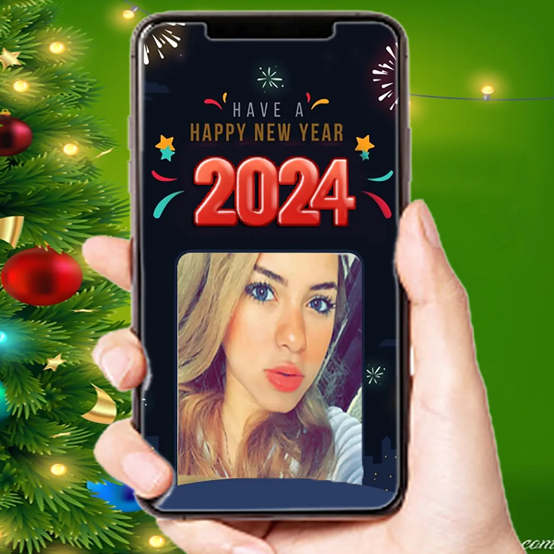 New Year 2024 Photo Frame | Indus Appstore | Screenshot