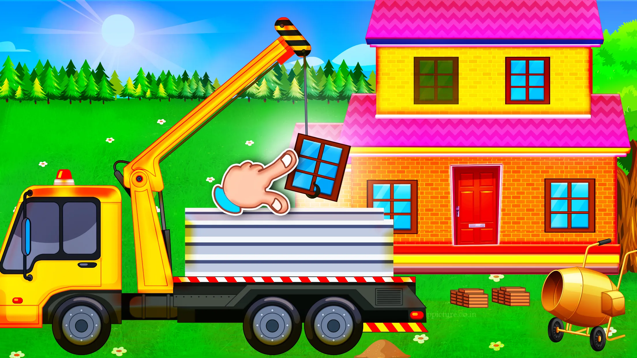 Assemble Construction Trucks | Indus Appstore | Screenshot