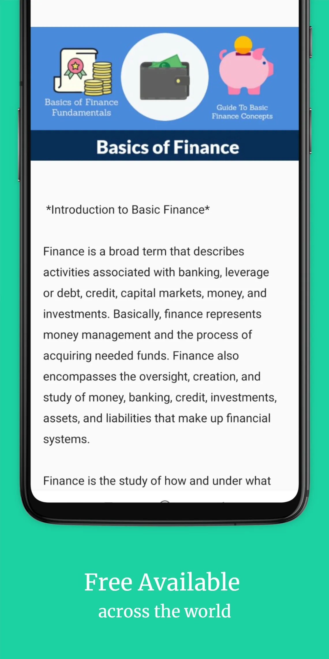 Basic Finance | Indus Appstore | Screenshot