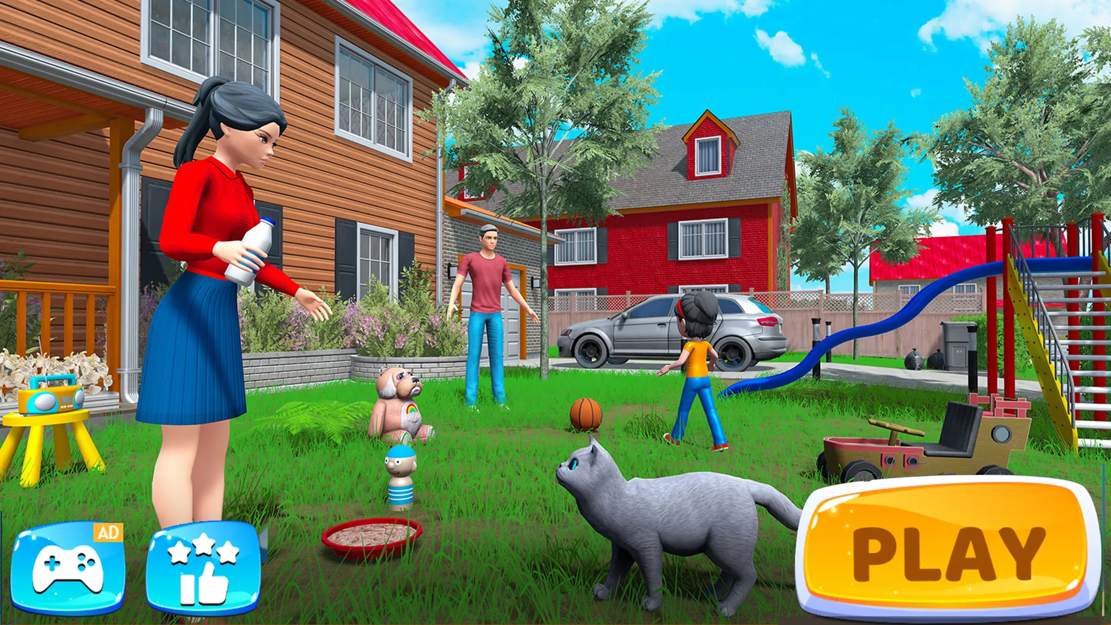 Virtual Mom Family Life Sim 3D | Indus Appstore | Screenshot