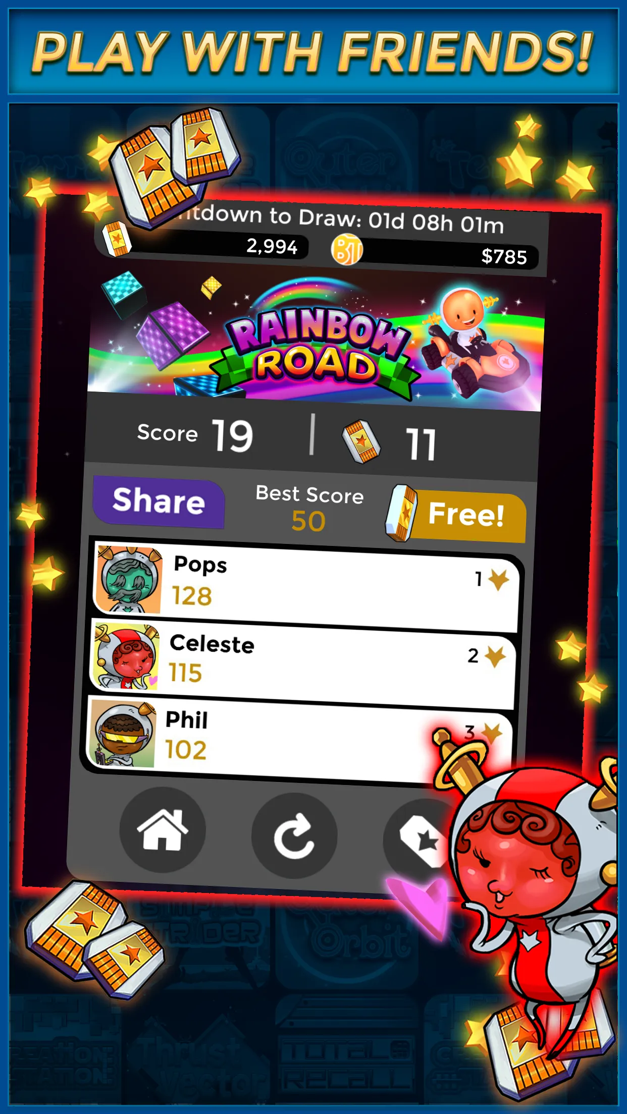 Rainbow Road - Make Money | Indus Appstore | Screenshot