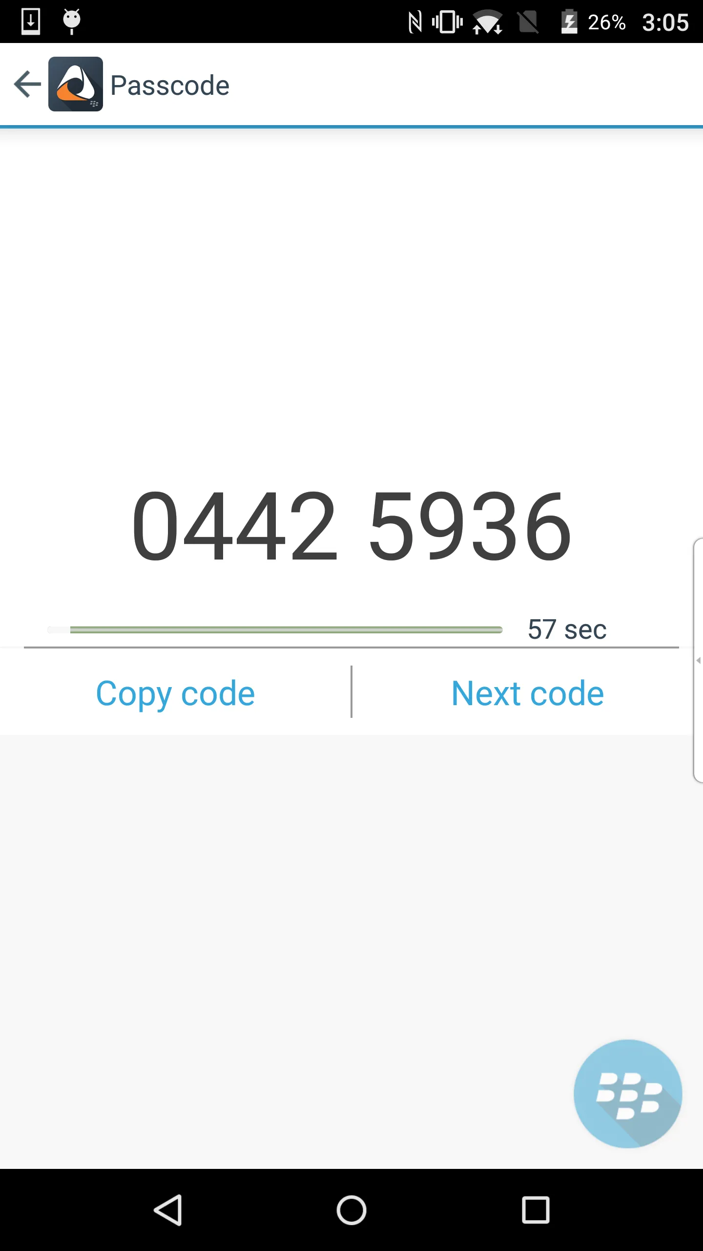 BlackBerry Access | Indus Appstore | Screenshot