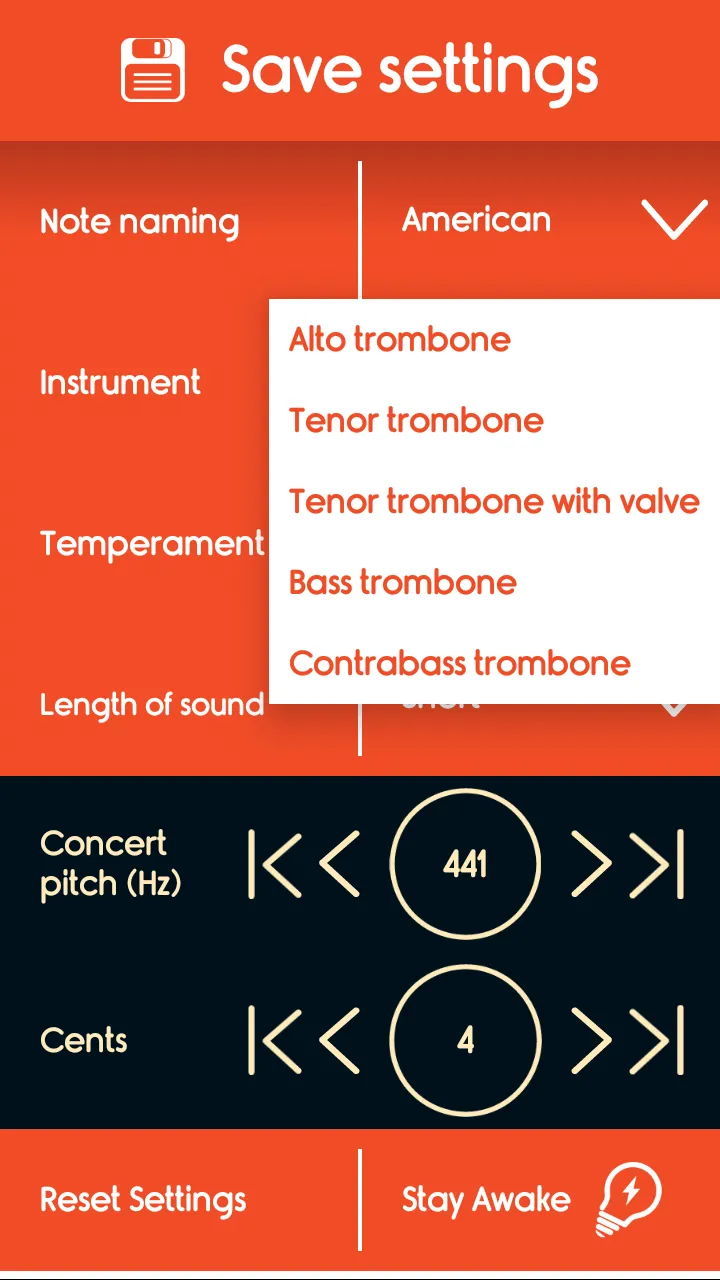 Master Trombone Tuner | Indus Appstore | Screenshot