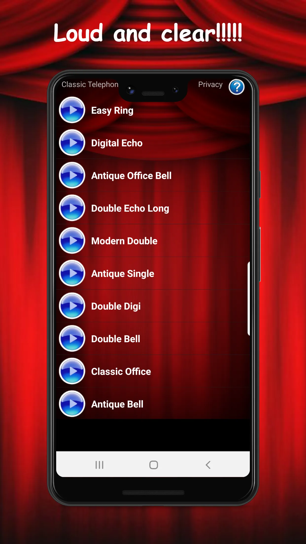 Classic Telephone Ringtones | Indus Appstore | Screenshot