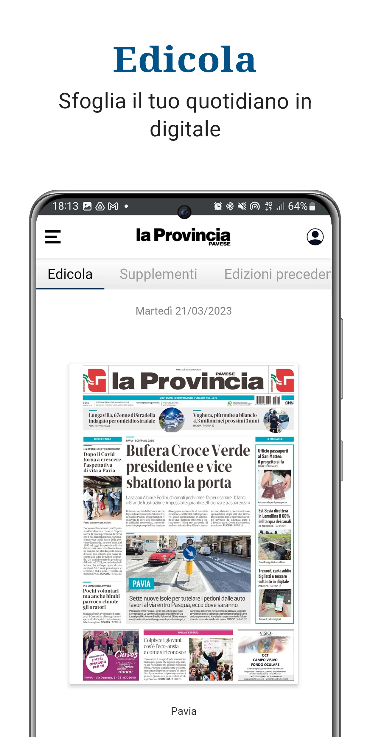 La Provincia Pavese | Indus Appstore | Screenshot