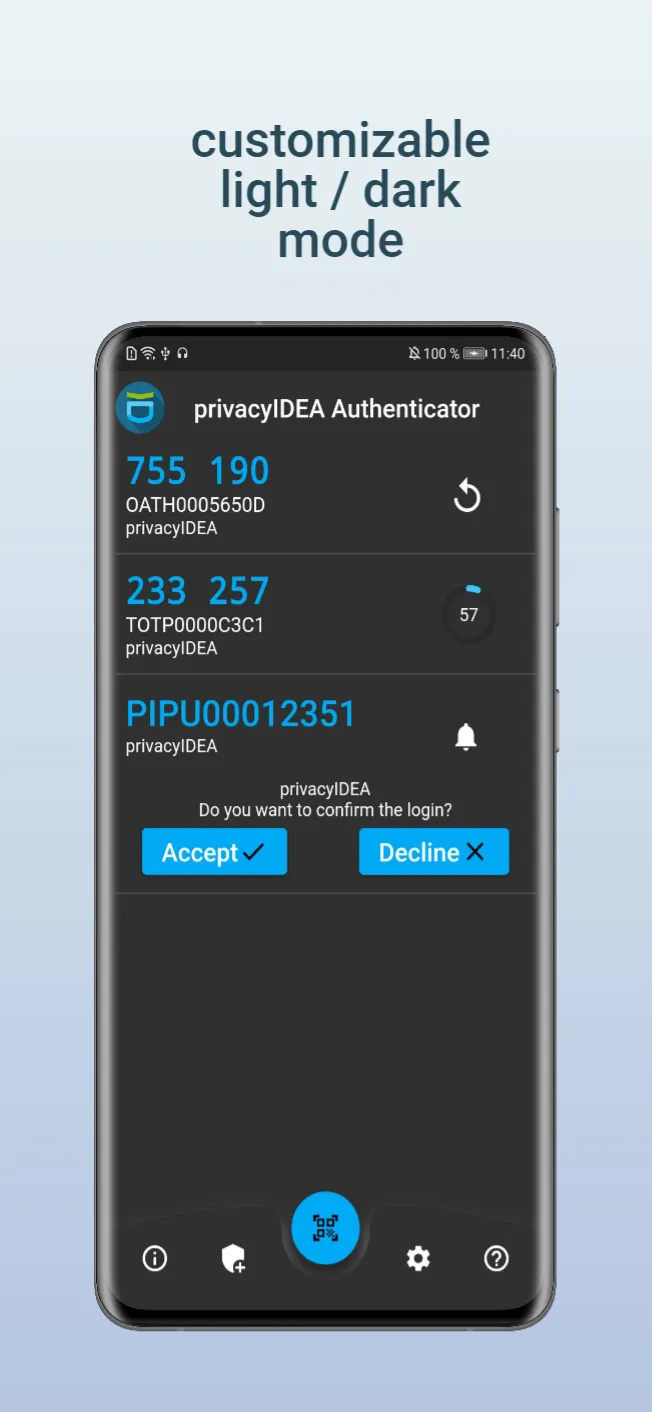 privacyIDEA Authenticator | Indus Appstore | Screenshot