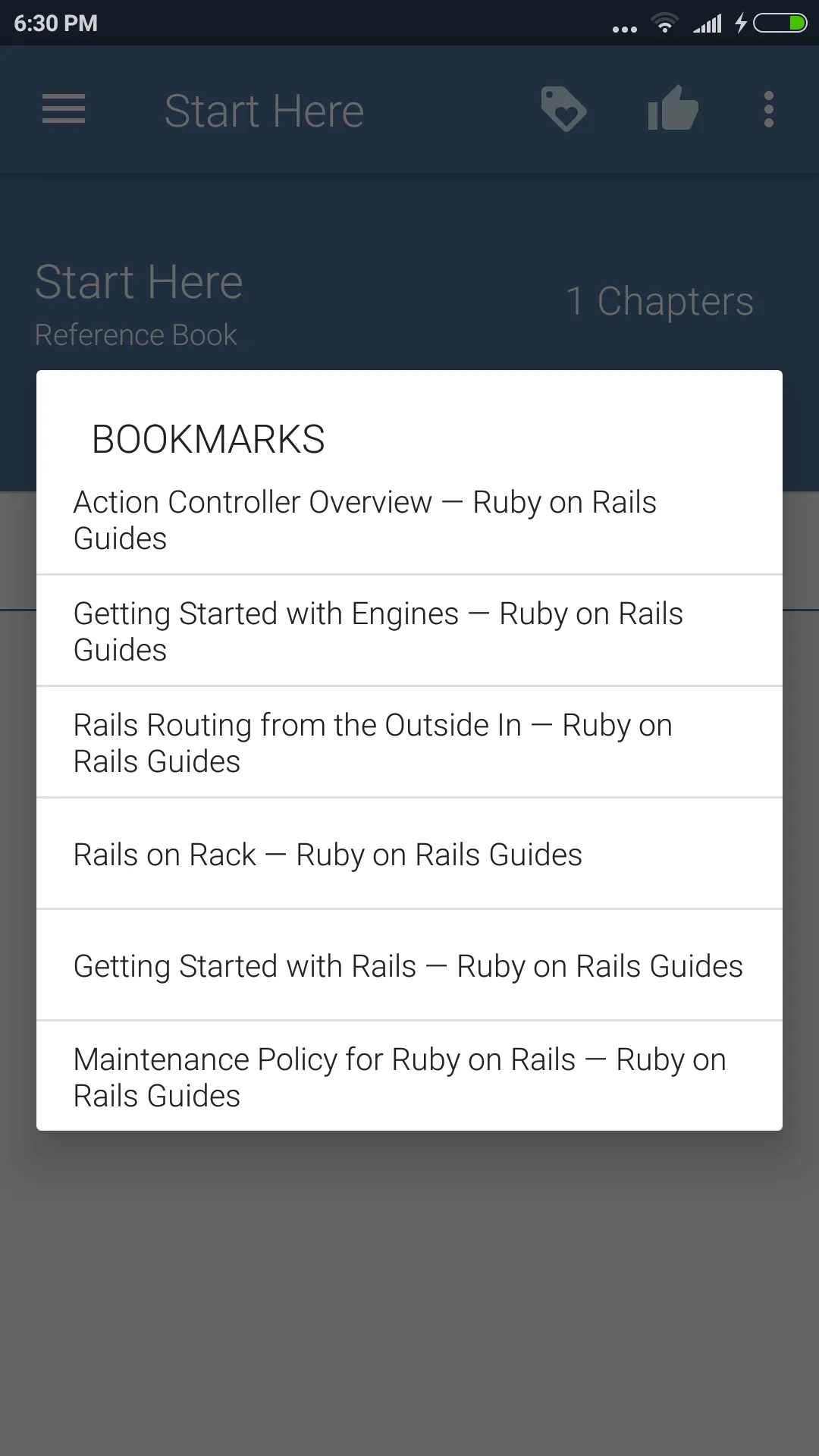 Ruby On Rails Docs | Indus Appstore | Screenshot