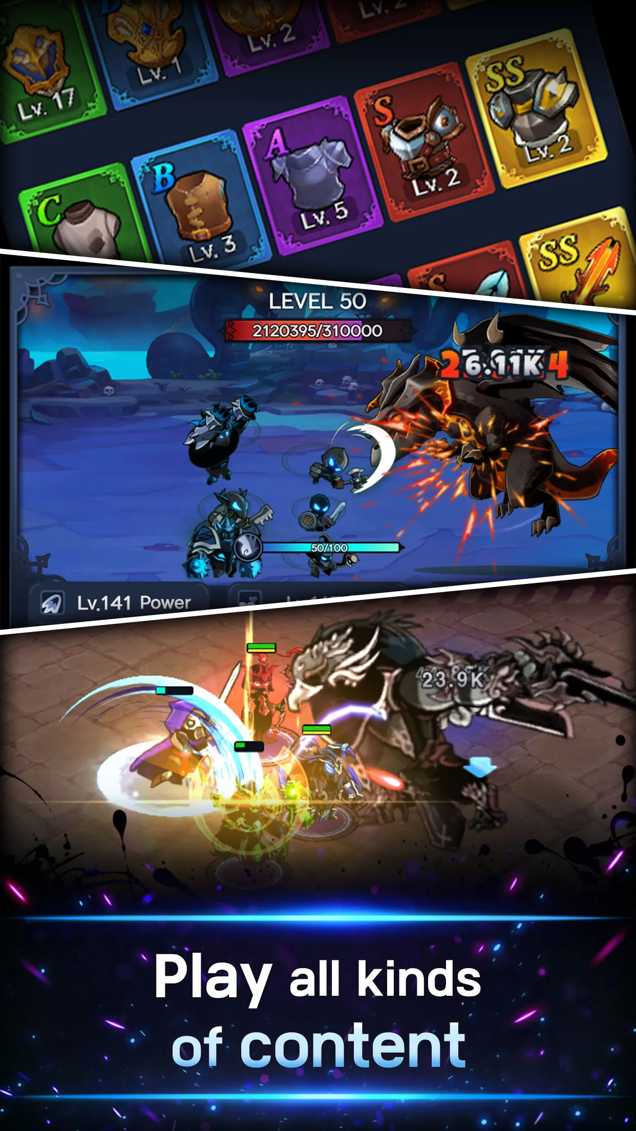 Shadow Knights : Idle RPG | Indus Appstore | Screenshot