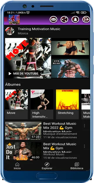 GYM Music 2024 | Indus Appstore | Screenshot