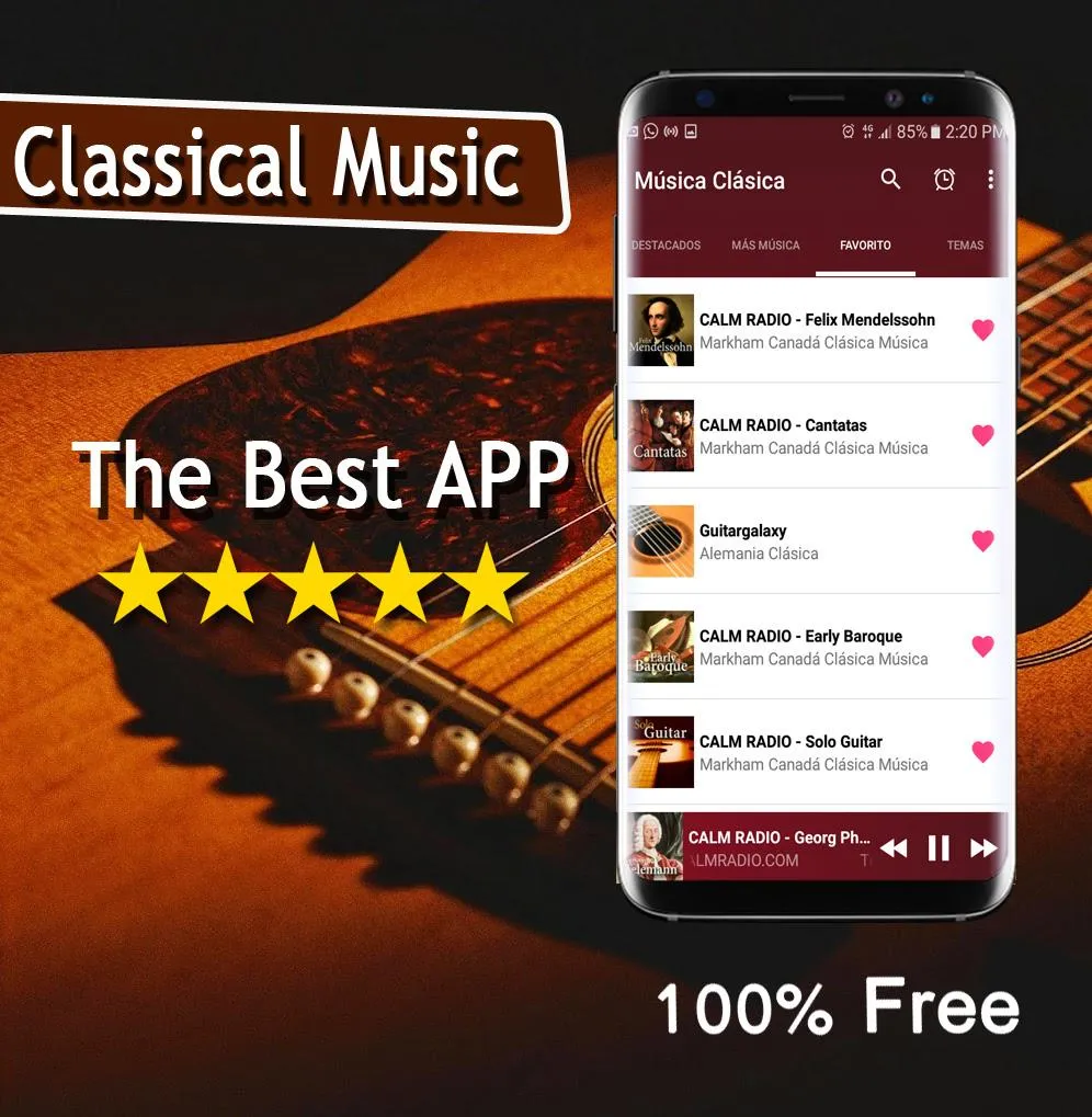 Classical Music Radio | Indus Appstore | Screenshot