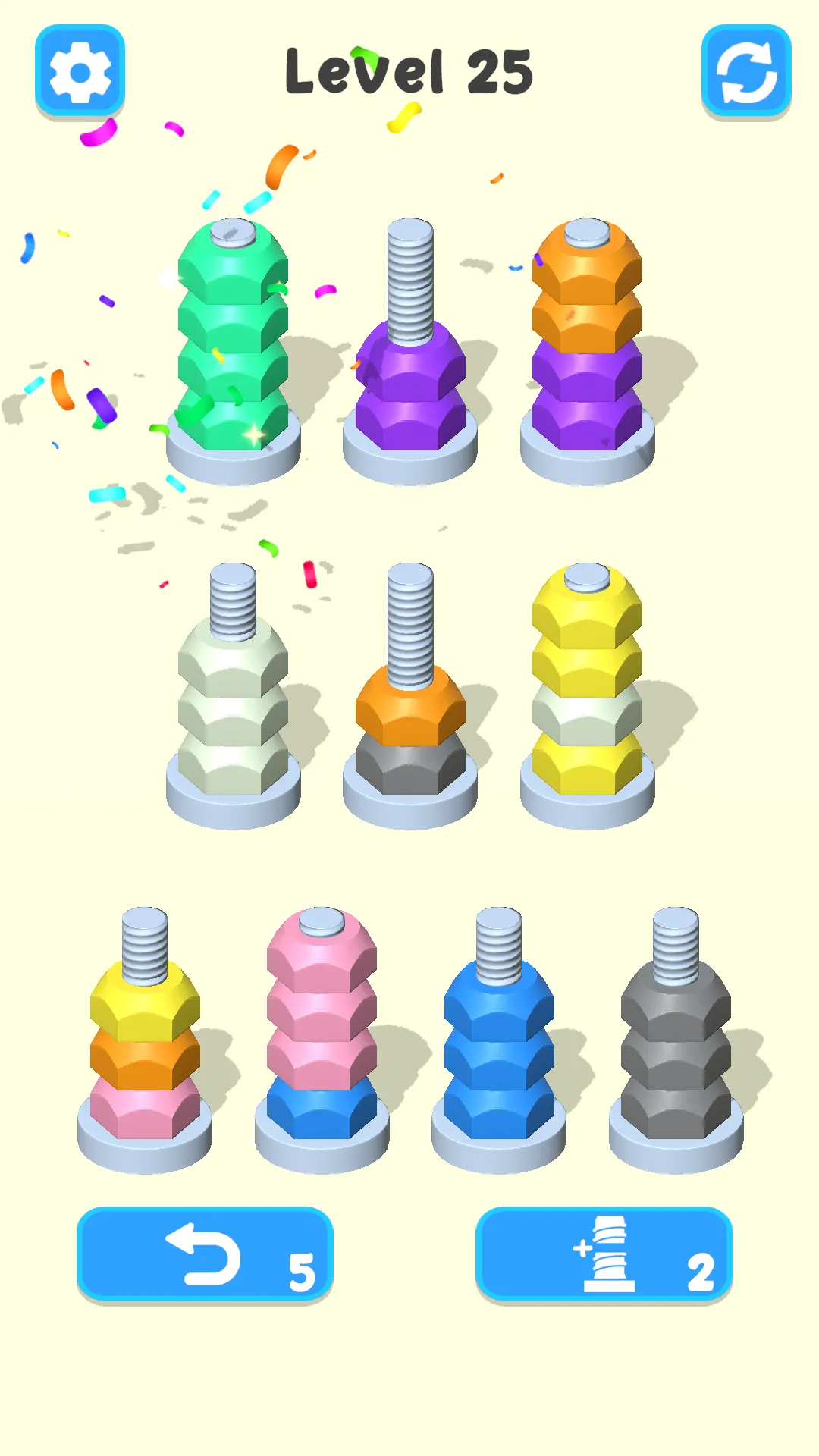 Nuts Sort - Color Puzzle | Indus Appstore | Screenshot