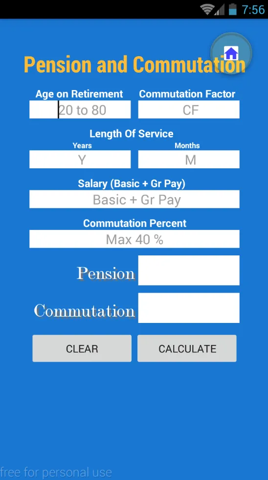 Gratuity Pension Calculator | Indus Appstore | Screenshot