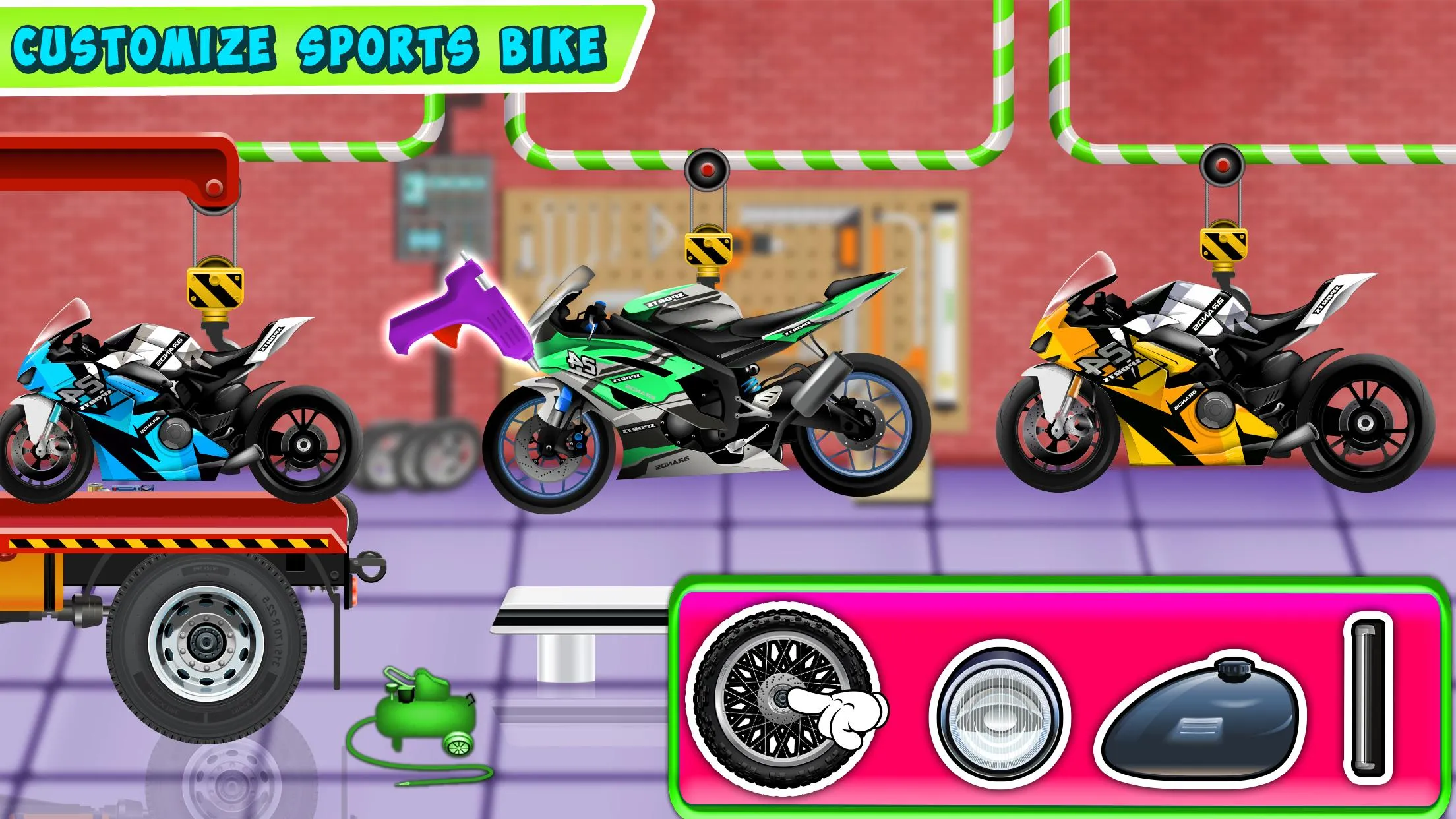 Motorcycle Maker Factory Games | Indus Appstore | Screenshot