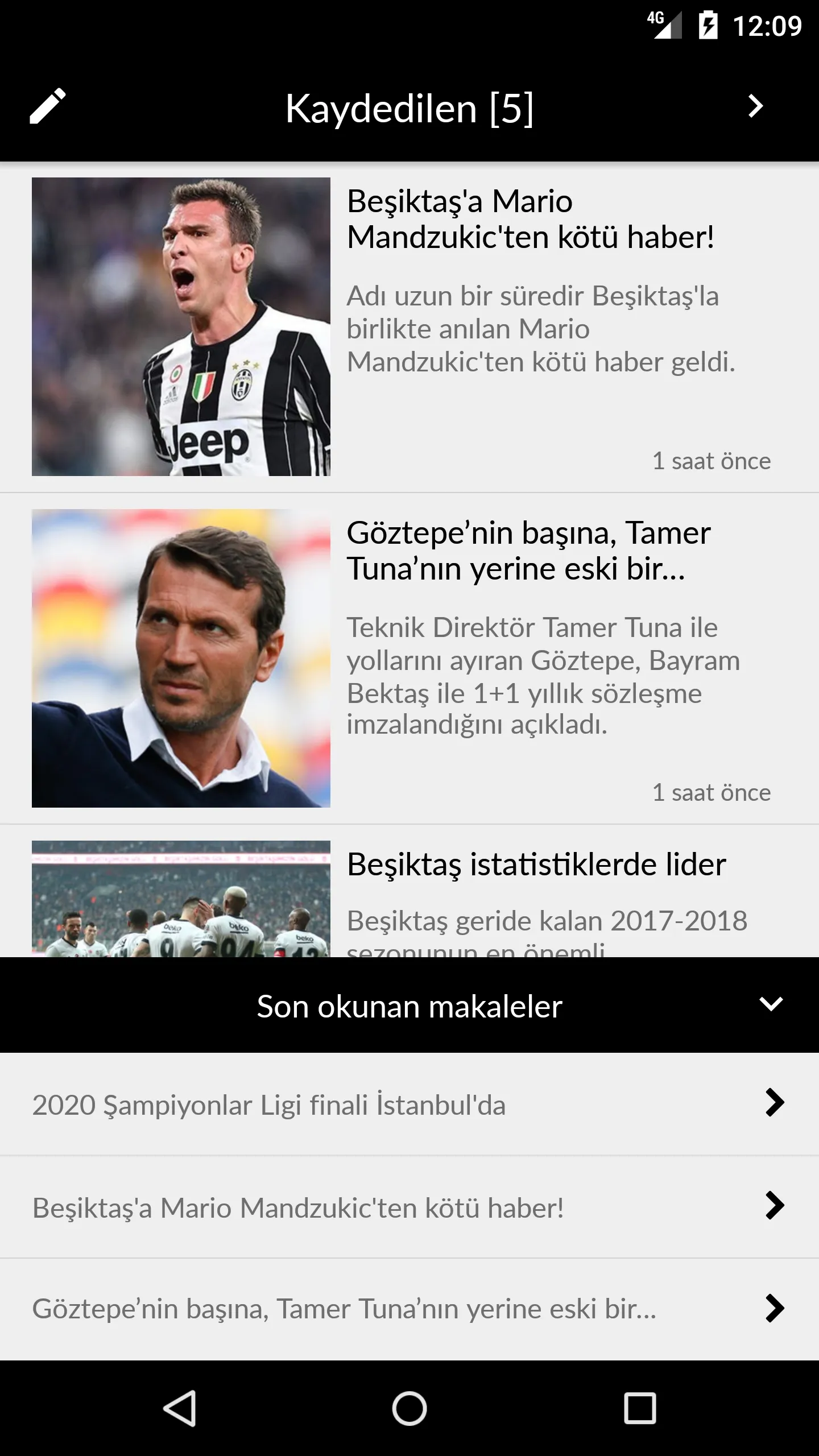 Ajans Beşiktaş | Indus Appstore | Screenshot