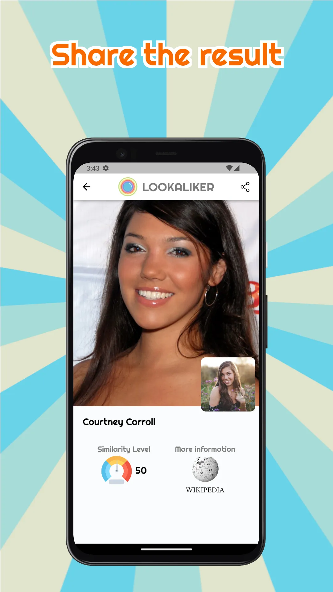 Lookaliker: Find doppelgangers | Indus Appstore | Screenshot