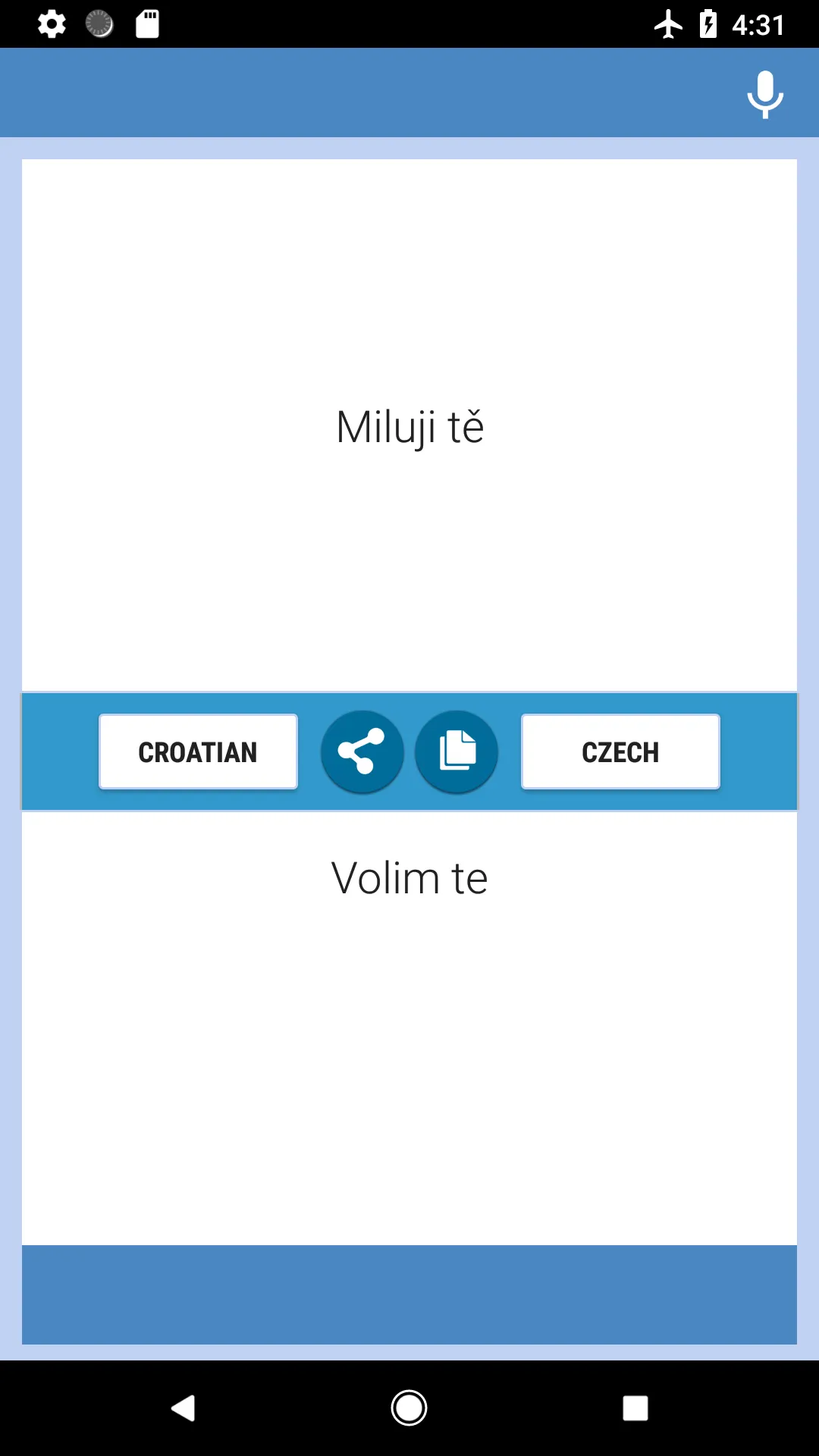 Croatian-Czech Translator | Indus Appstore | Screenshot