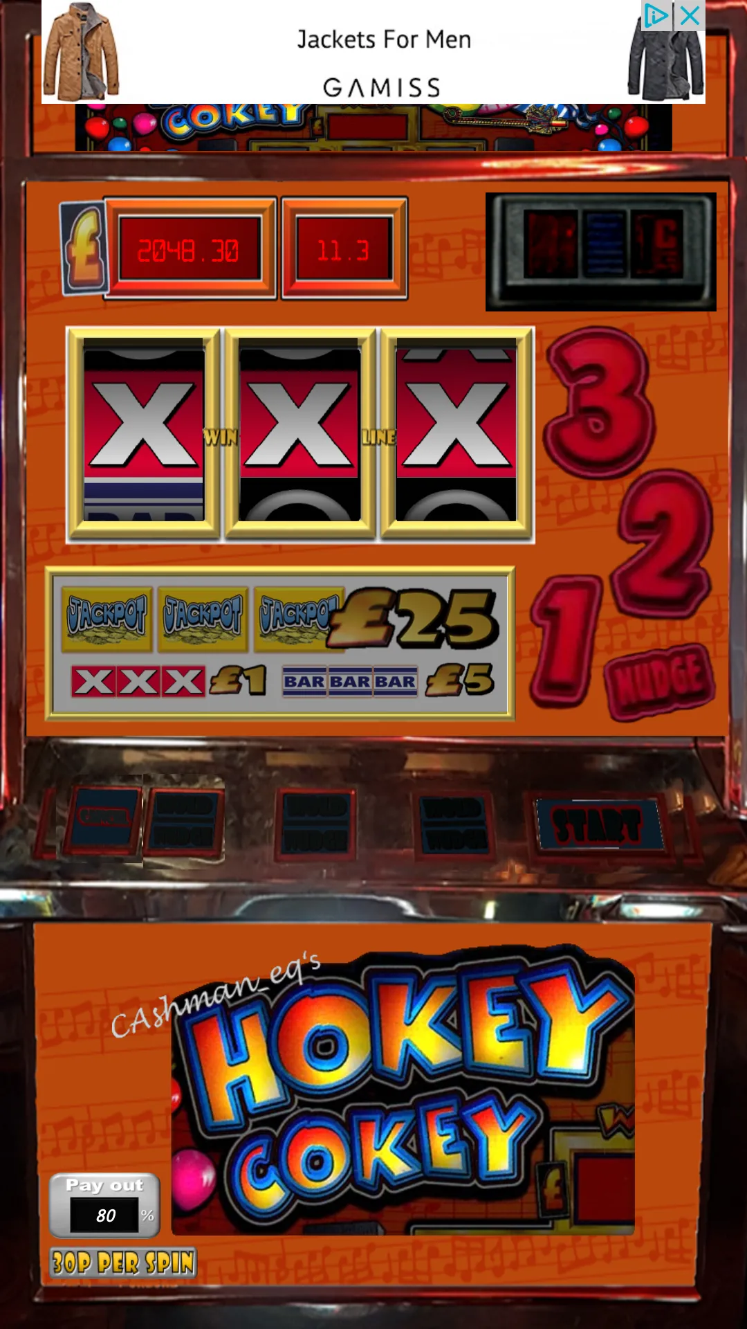 Hokey Cokey UK Slot Machine | Indus Appstore | Screenshot