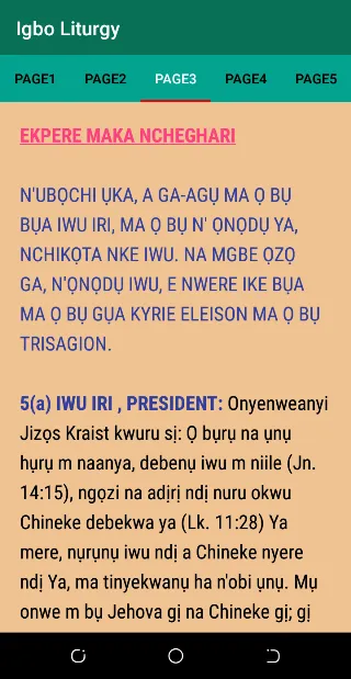 Igbo Liturgy Pro. | Indus Appstore | Screenshot