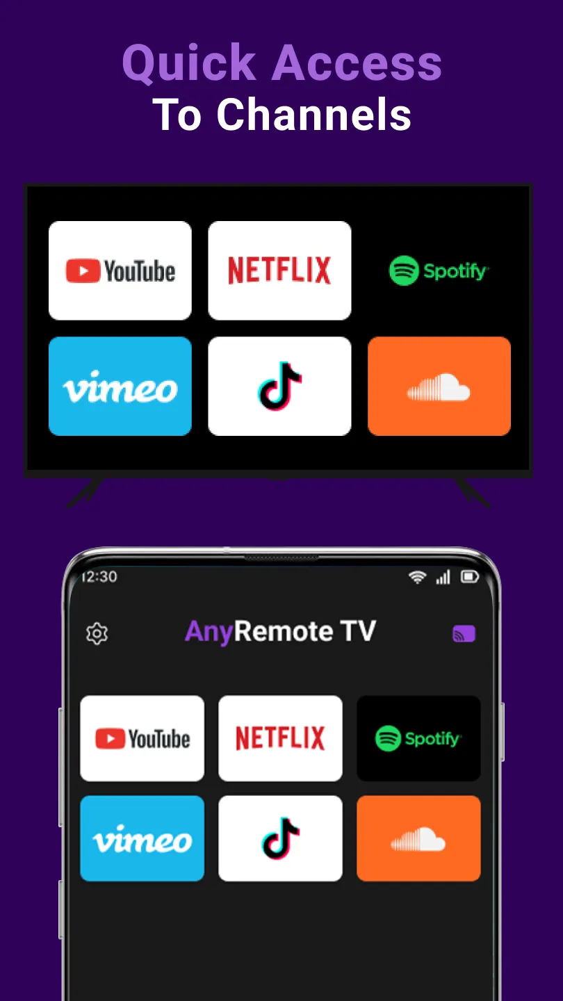 Universal TV Remote for RokuTV | Indus Appstore | Screenshot