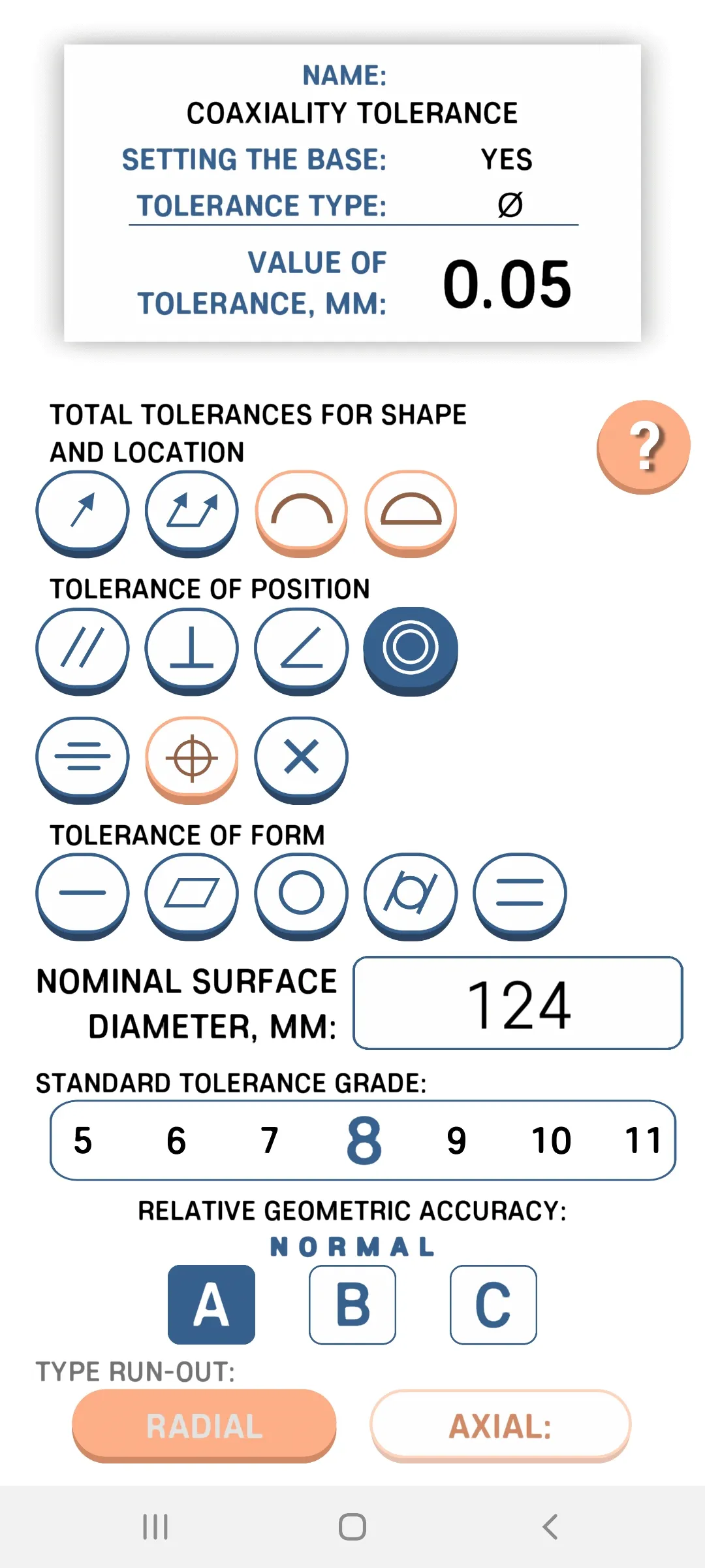 Tolerance and fits ISO | Indus Appstore | Screenshot