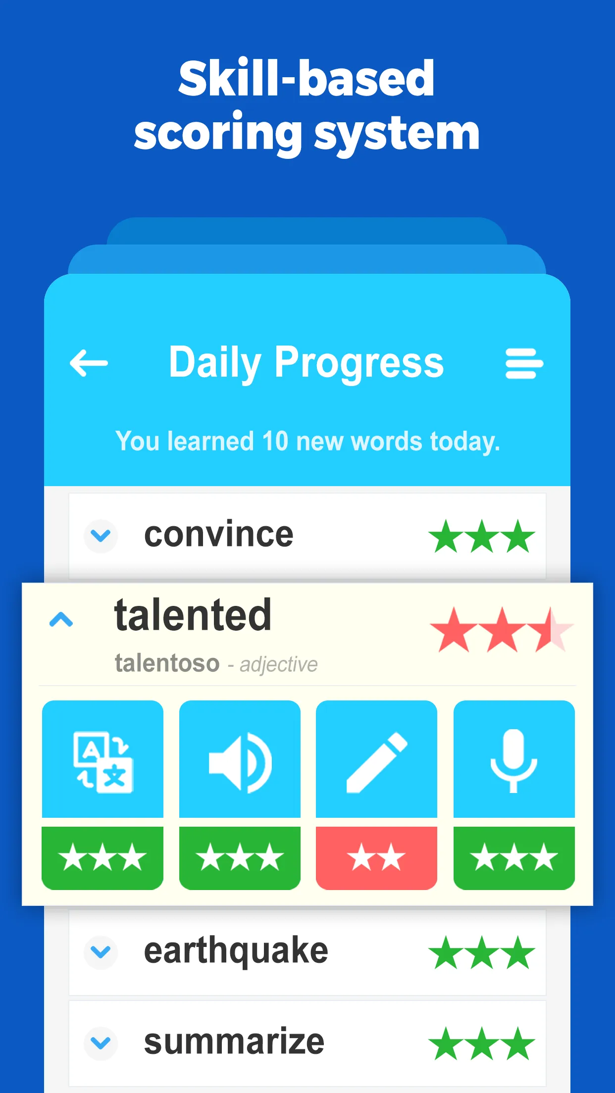 Learn English Vocabulary | Indus Appstore | Screenshot