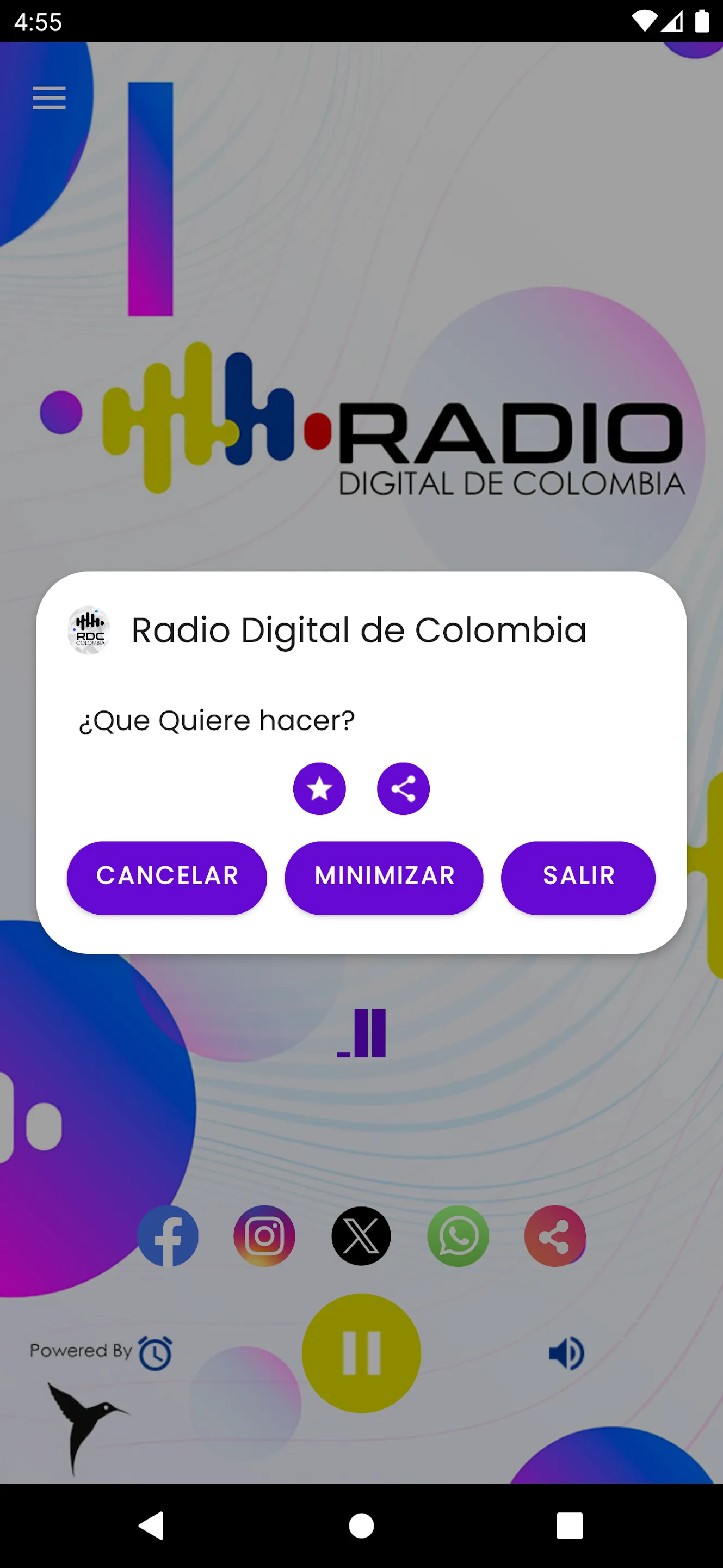 Radio Digital de Colombia | Indus Appstore | Screenshot