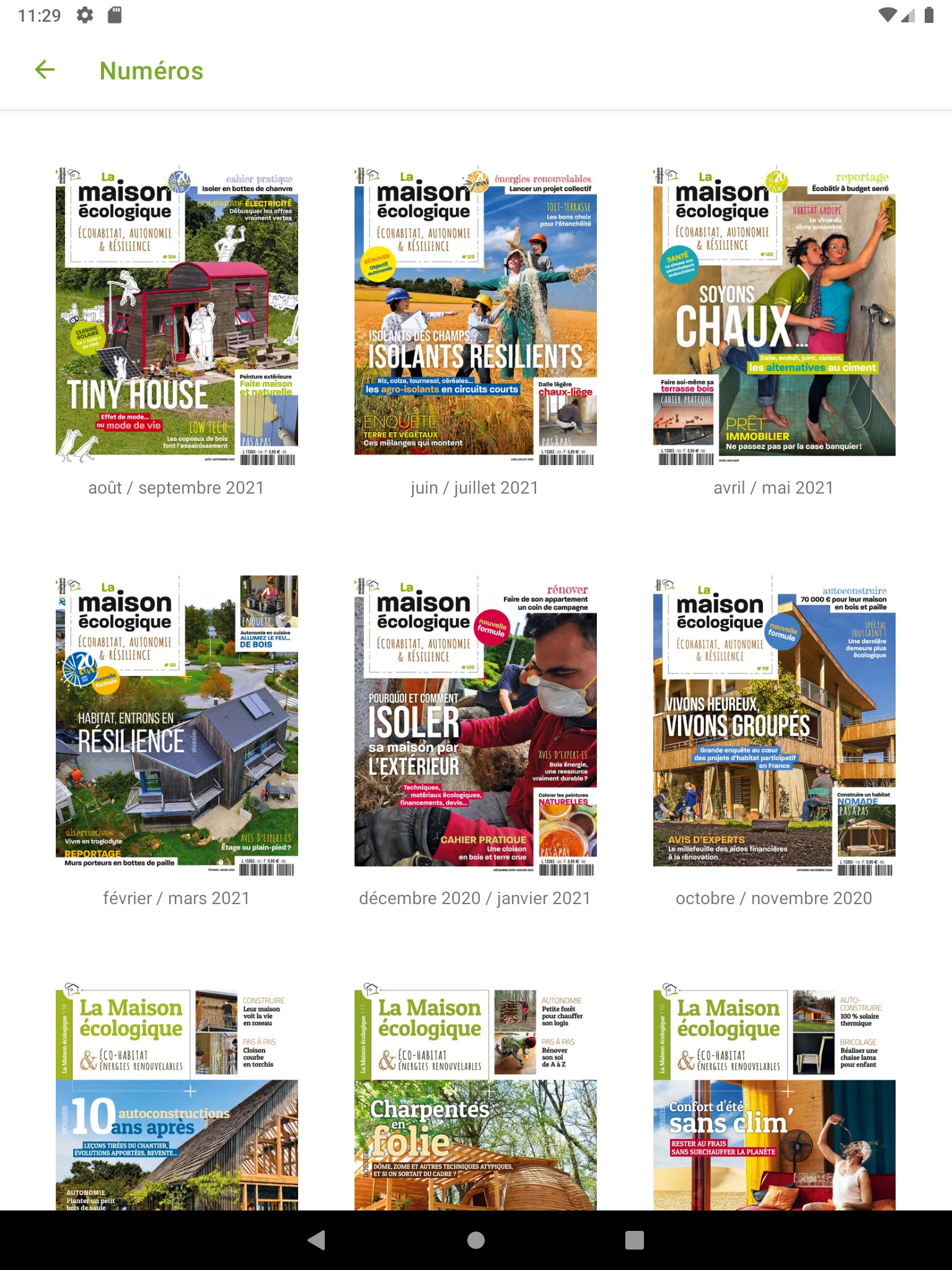 Magazine La Maison écologique | Indus Appstore | Screenshot