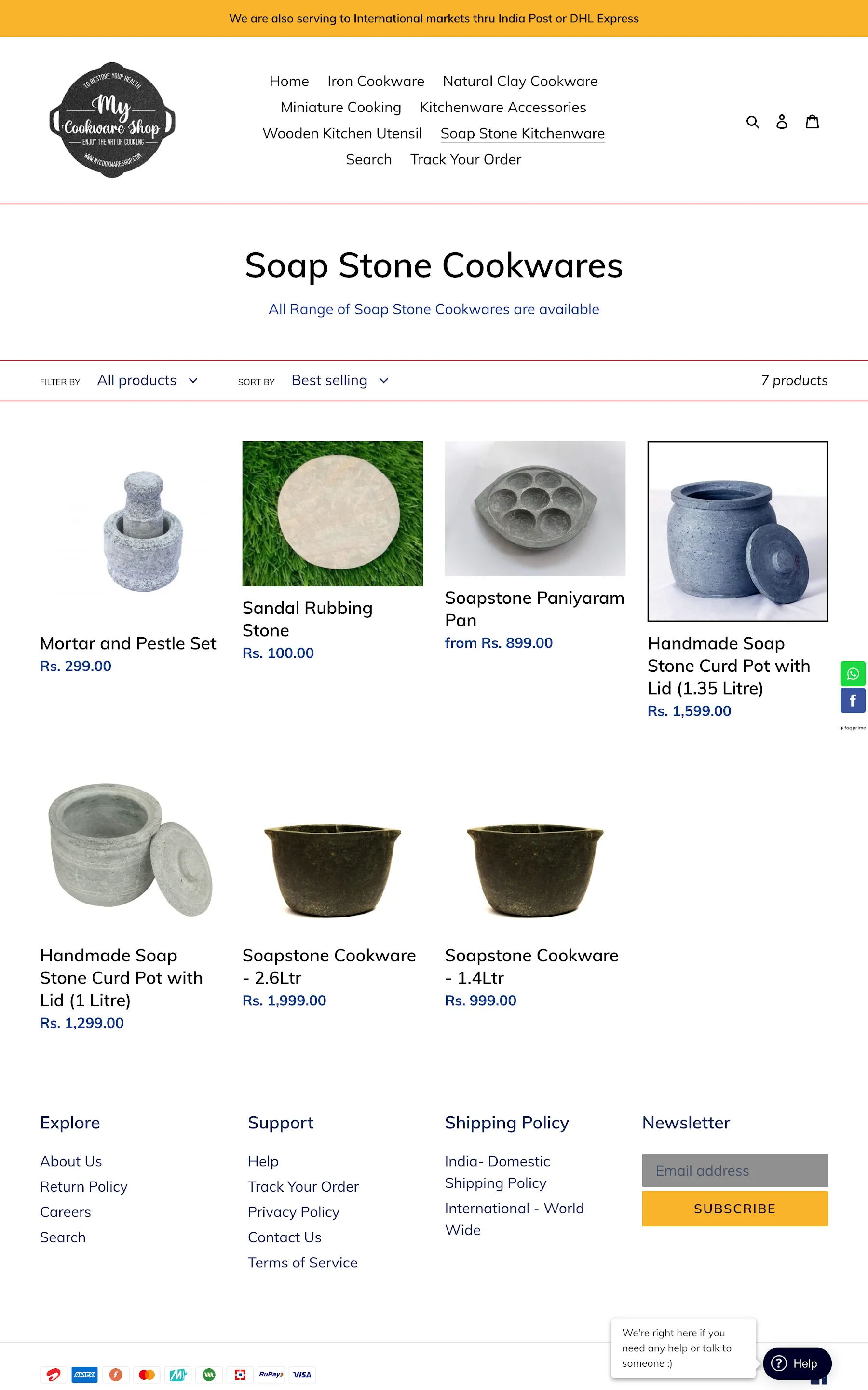 My Cookware Shop | Indus Appstore | Screenshot