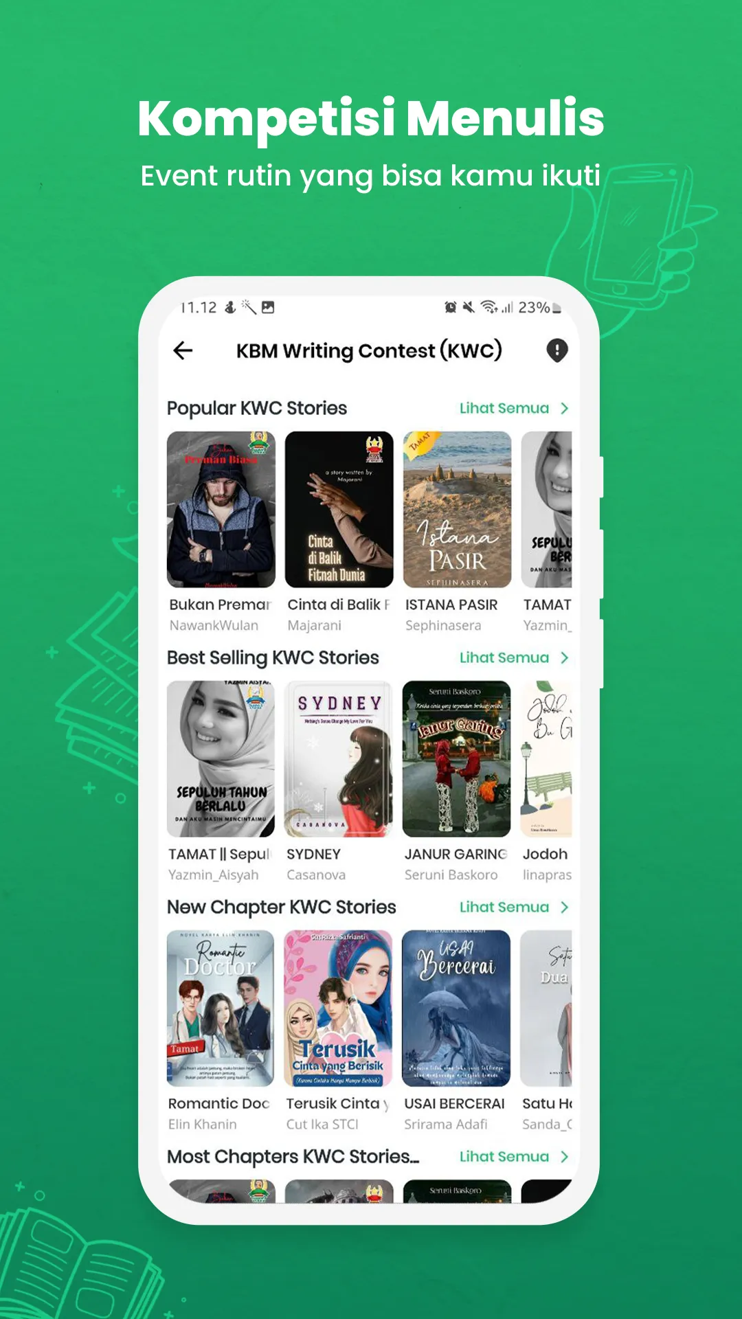 KBM App - Baca Novel dan Buku | Indus Appstore | Screenshot