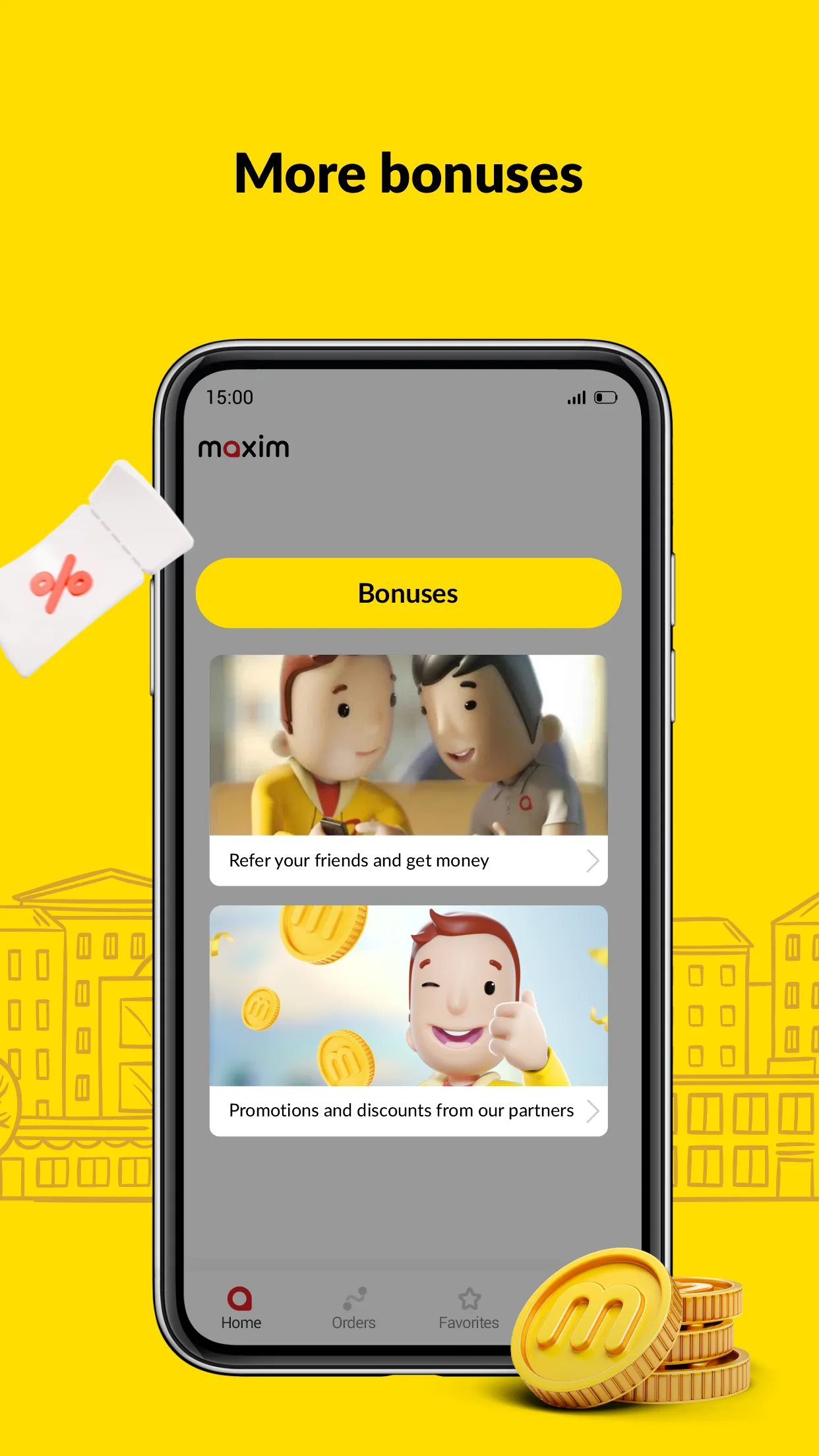 maxim — order a taxi & food | Indus Appstore | Screenshot