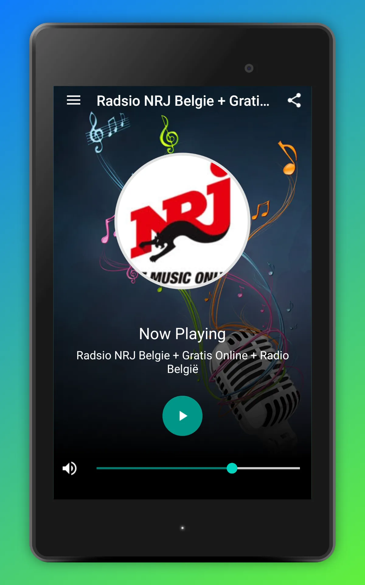 Radio NRJ Belgique App Online | Indus Appstore | Screenshot