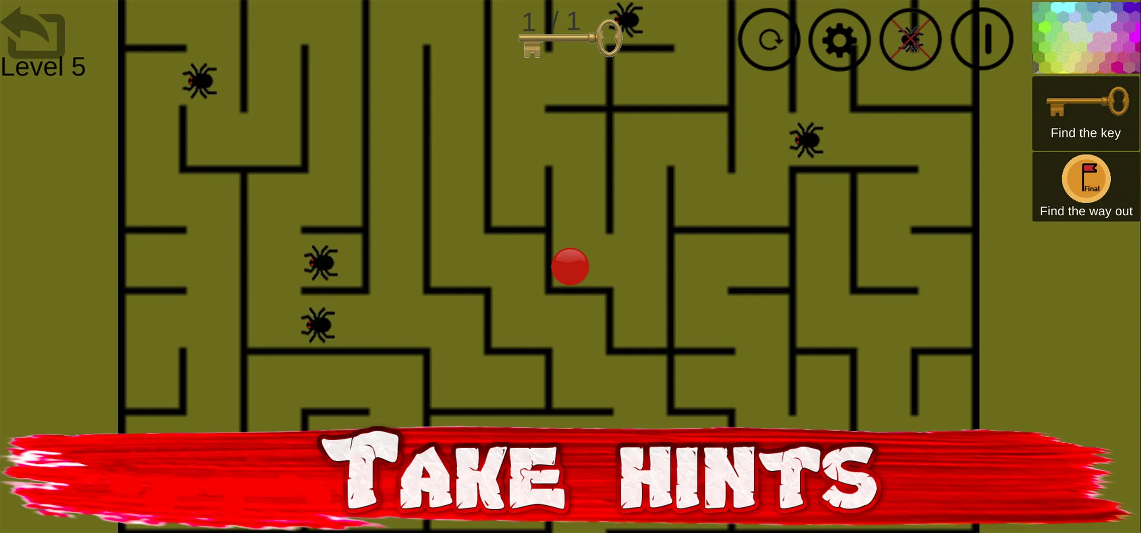 Spider Maze | Indus Appstore | Screenshot