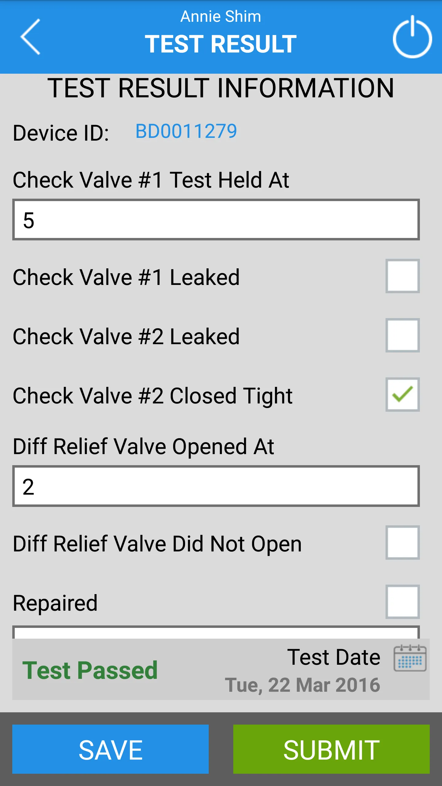 Ventura County Backflow Test | Indus Appstore | Screenshot