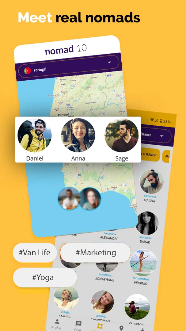 Digital Nomad 10: Social App | Indus Appstore | Screenshot