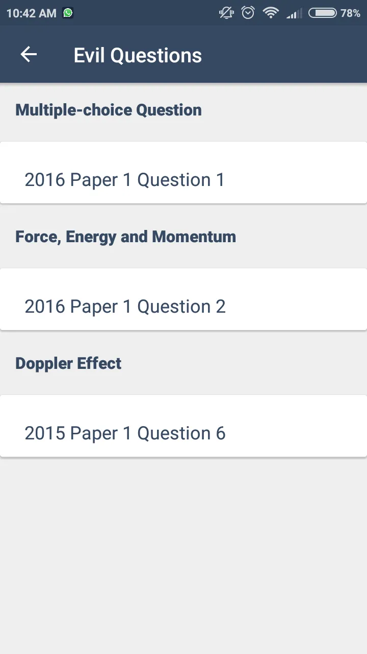 NSC Exam Prep - Phy. Sciences | Indus Appstore | Screenshot