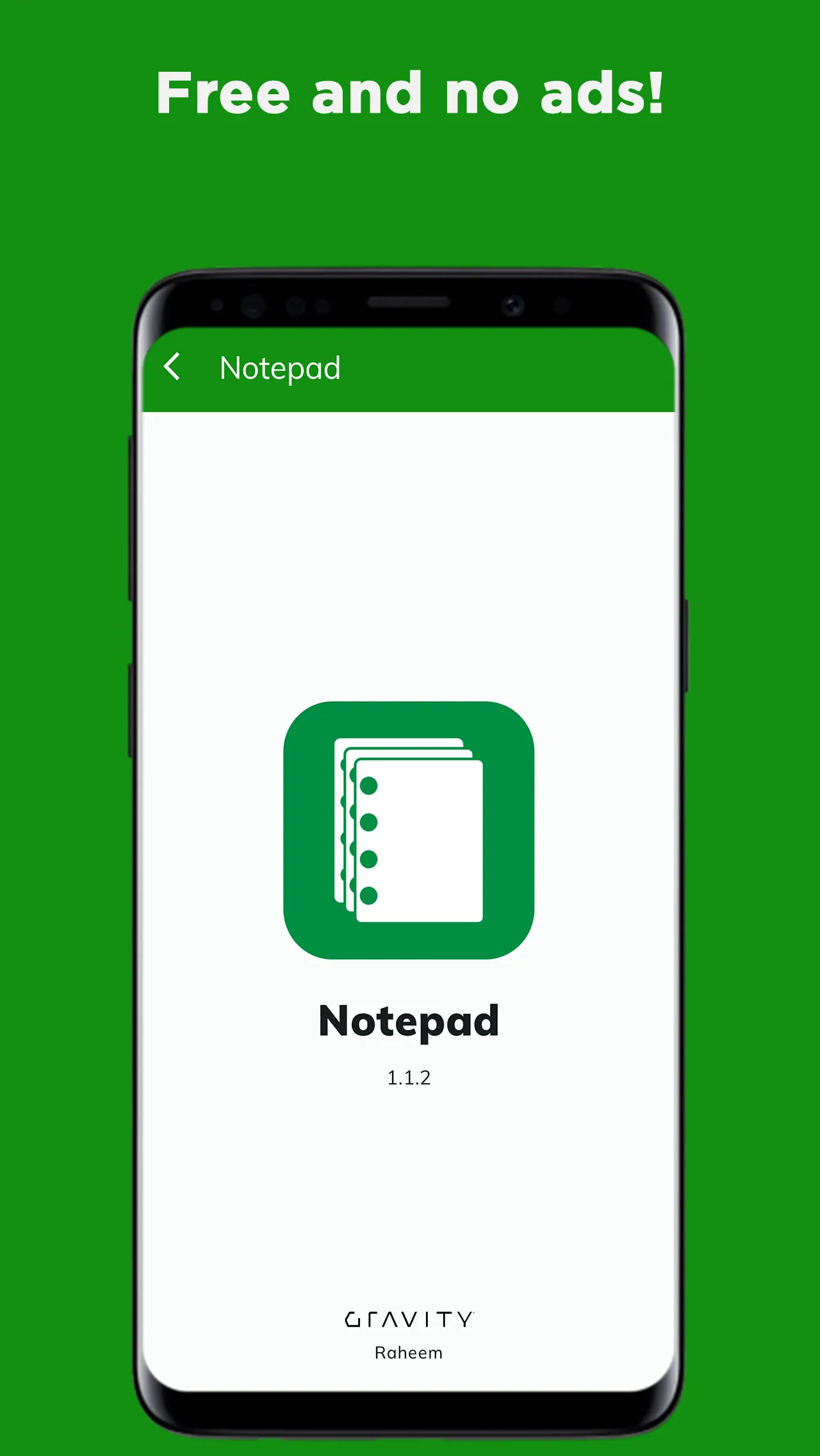 Notepad: Light, Simple, Fast | Indus Appstore | Screenshot