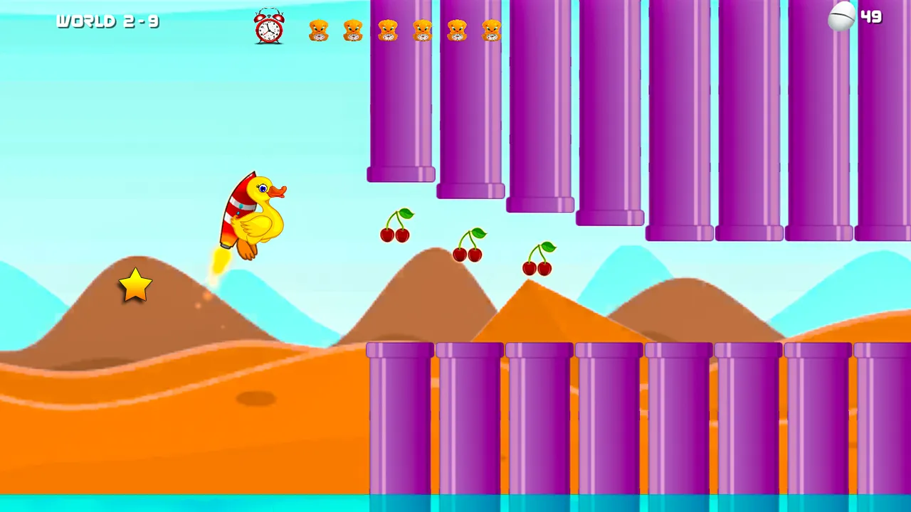 Super Duck's World Super Bino | Indus Appstore | Screenshot