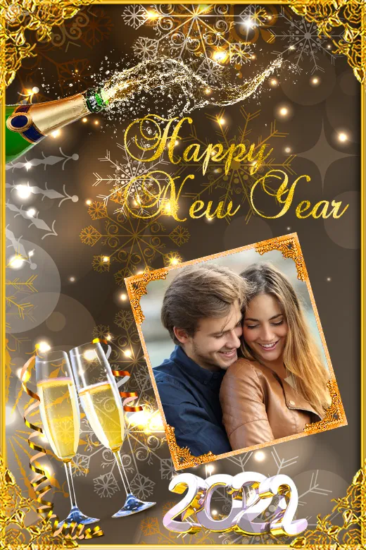 NewYear Frame greeting2022 | Indus Appstore | Screenshot