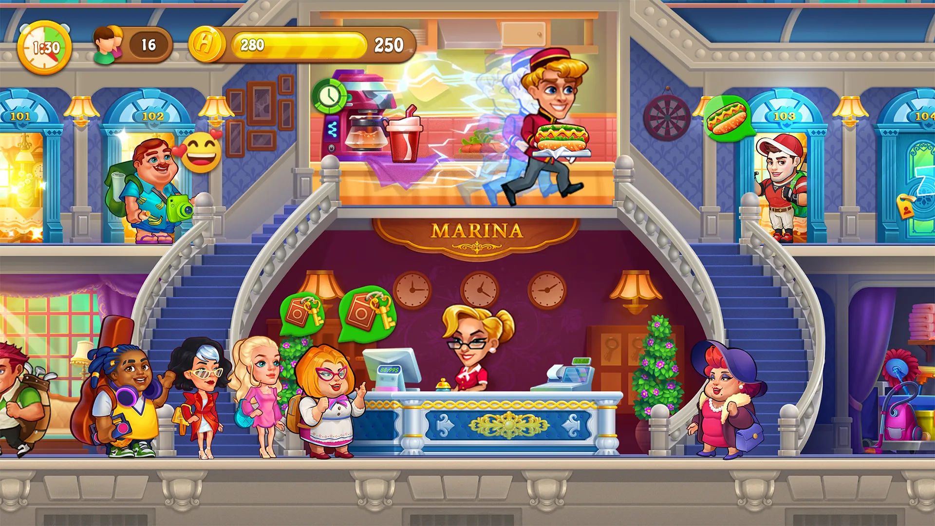 Dream Hotel: Hotel Manager | Indus Appstore | Screenshot