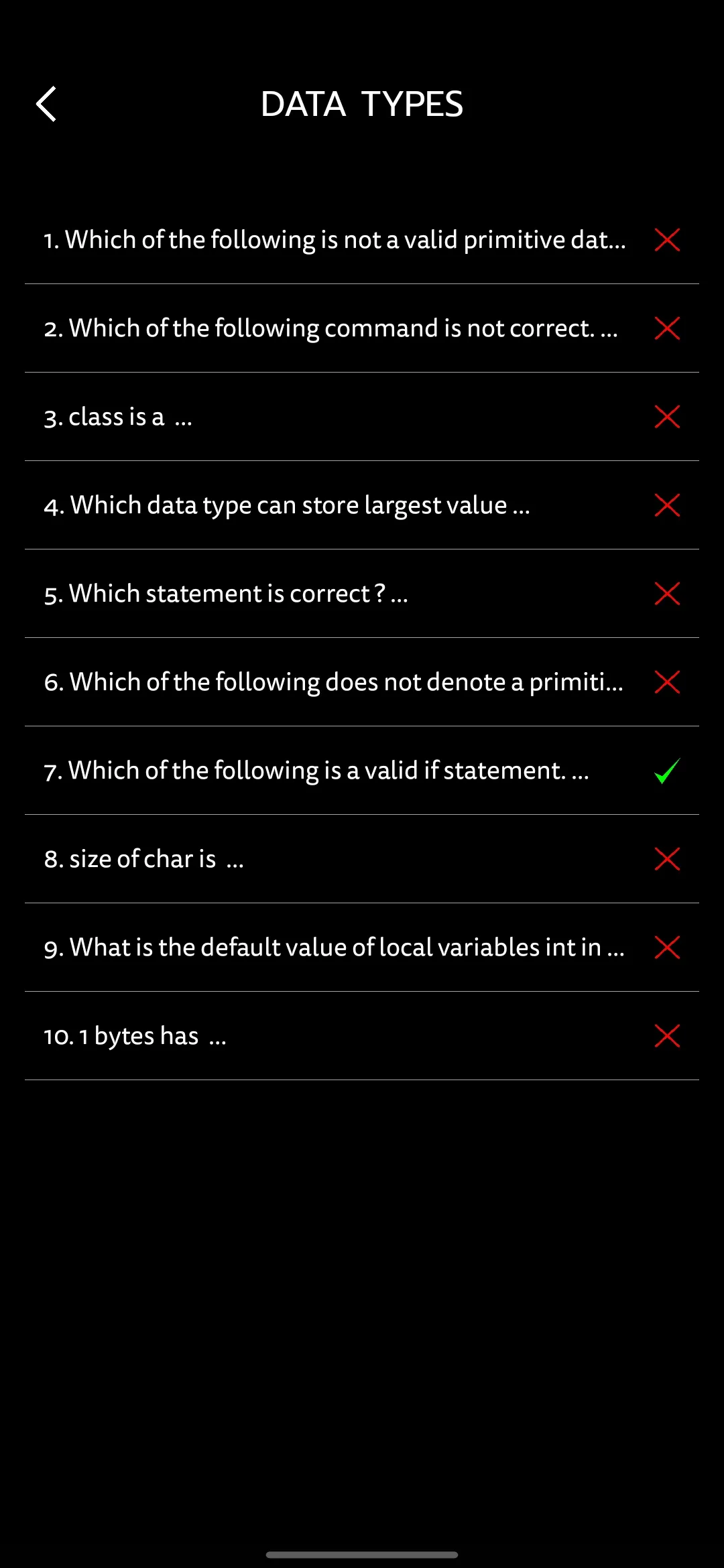 Learn JAVA | Indus Appstore | Screenshot