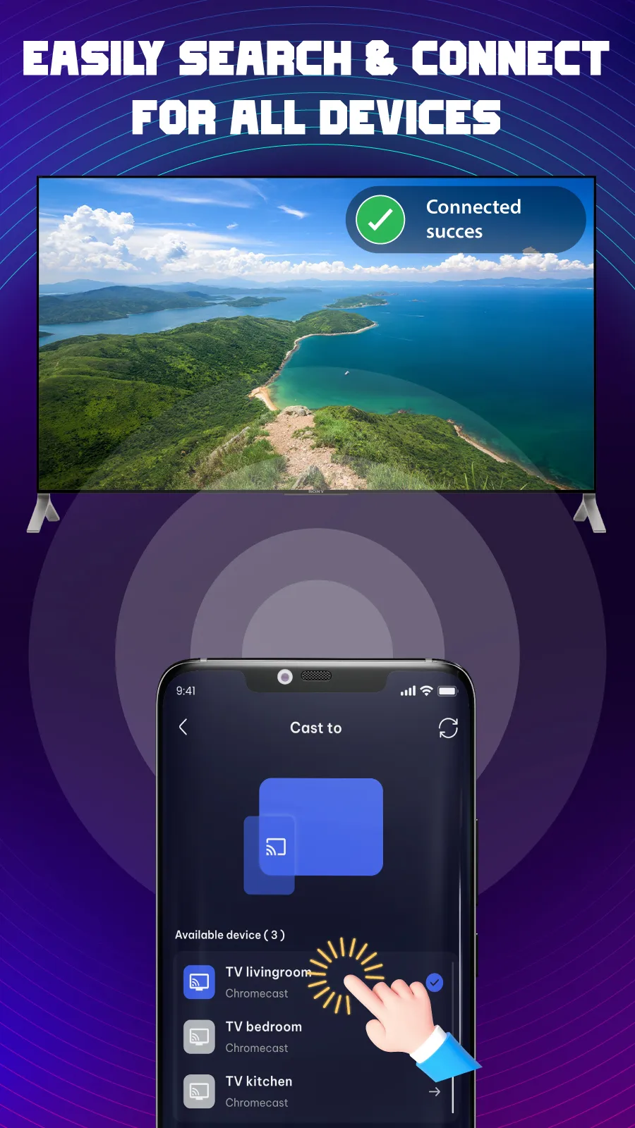 Screen Mirroring - TV Miracast | Indus Appstore | Screenshot